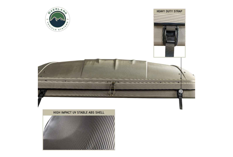 OVS HD Bundu 3: 3-Person Grey Pop Up Tent, Black Fly