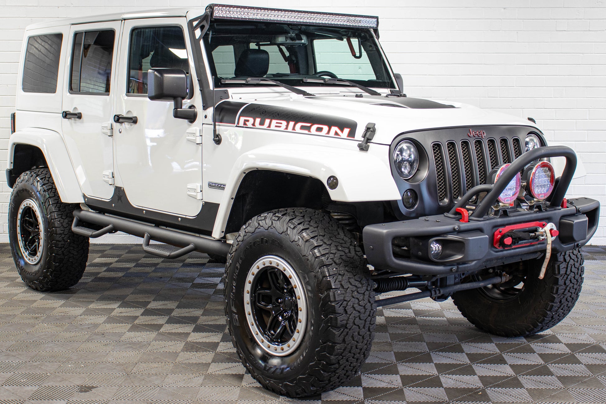 Pre-Owned 2017 Jeep Wrangler JK Unlimited Rubicon Recon Hard Top Bright White - SOLD