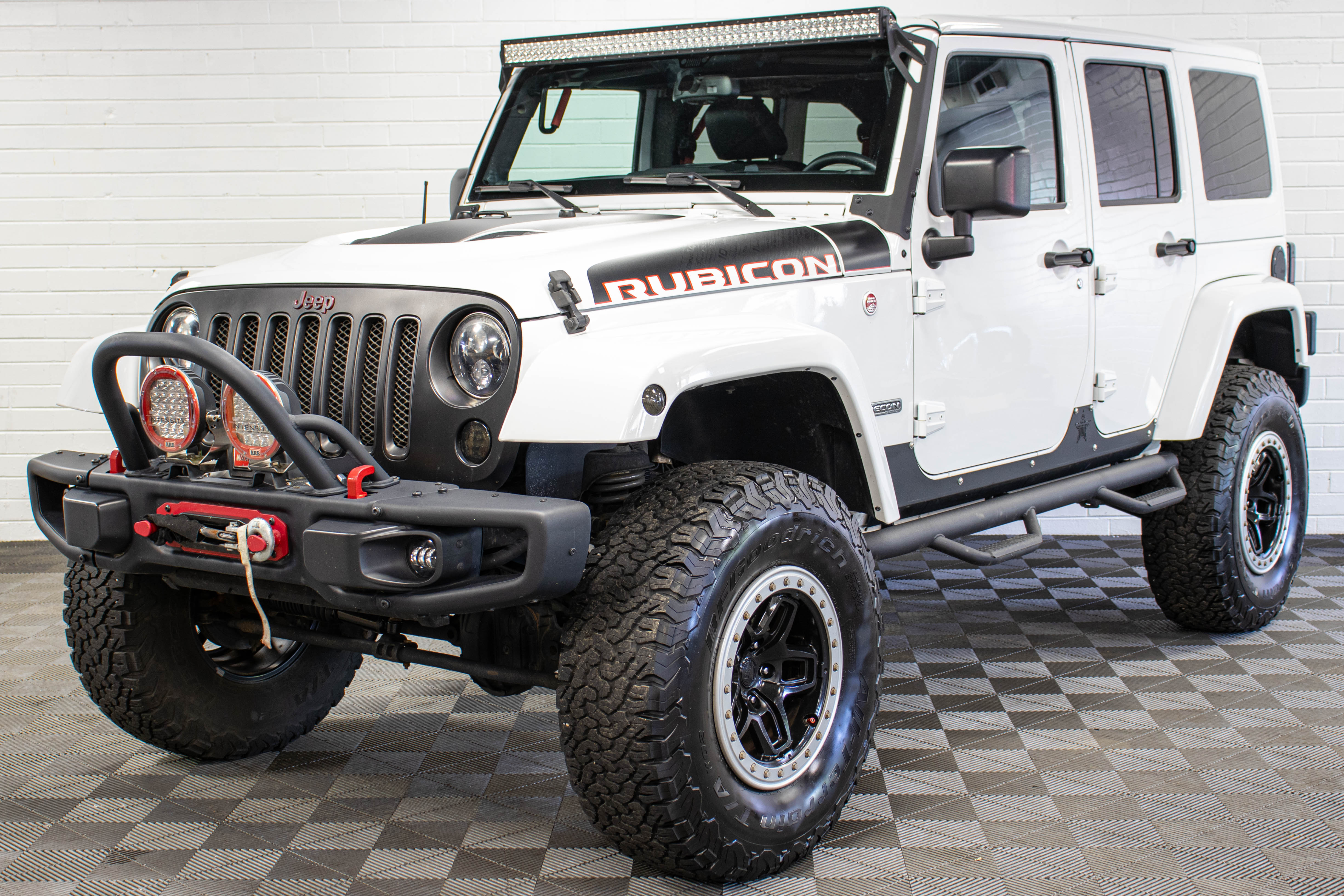 Pre-Owned 2017 Jeep Wrangler JK Unlimited Rubicon Recon Hard Top Bright White - SOLD