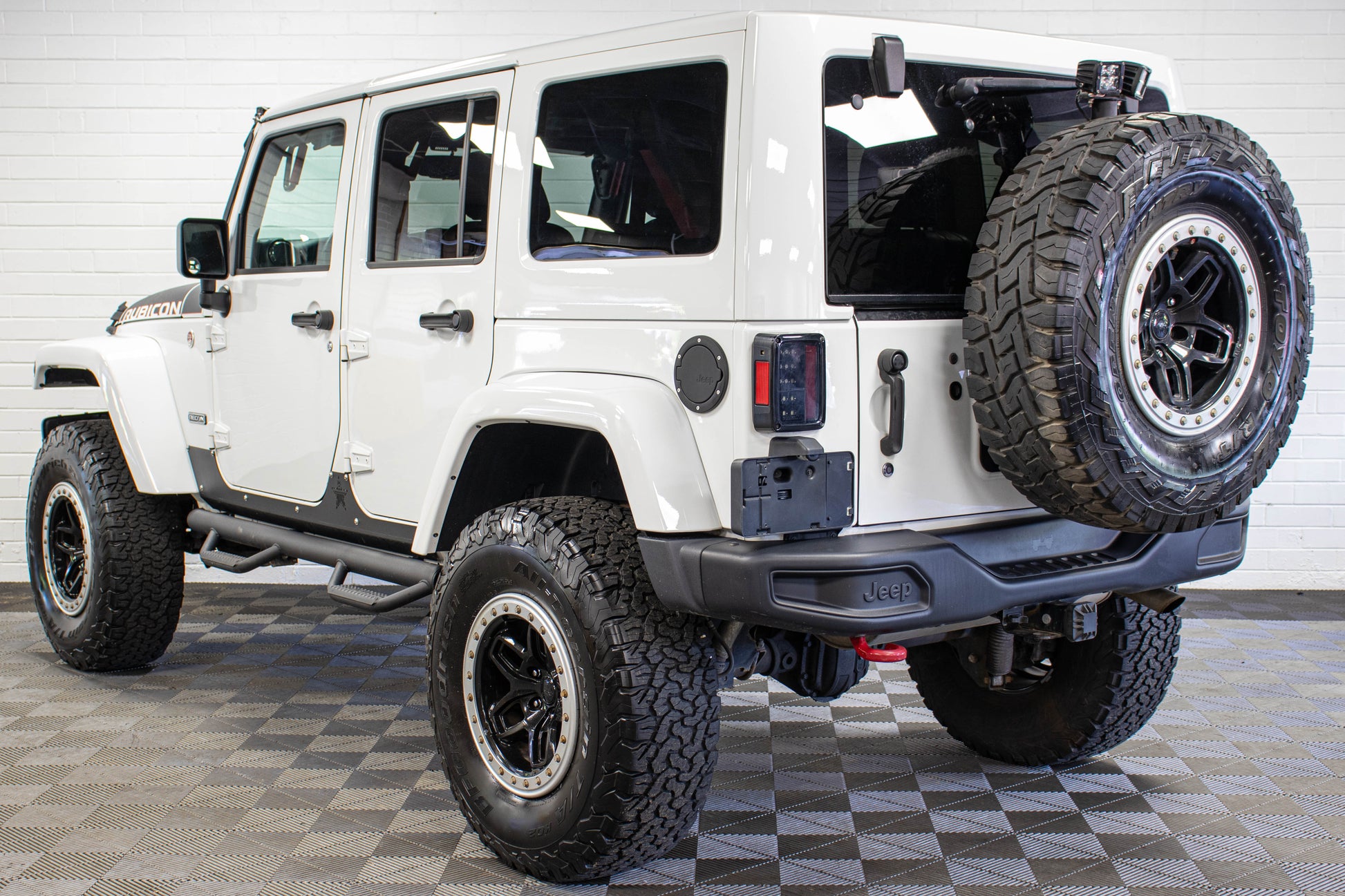 Pre-Owned 2017 Jeep Wrangler JK Unlimited Rubicon Recon Hard Top Bright White - SOLD