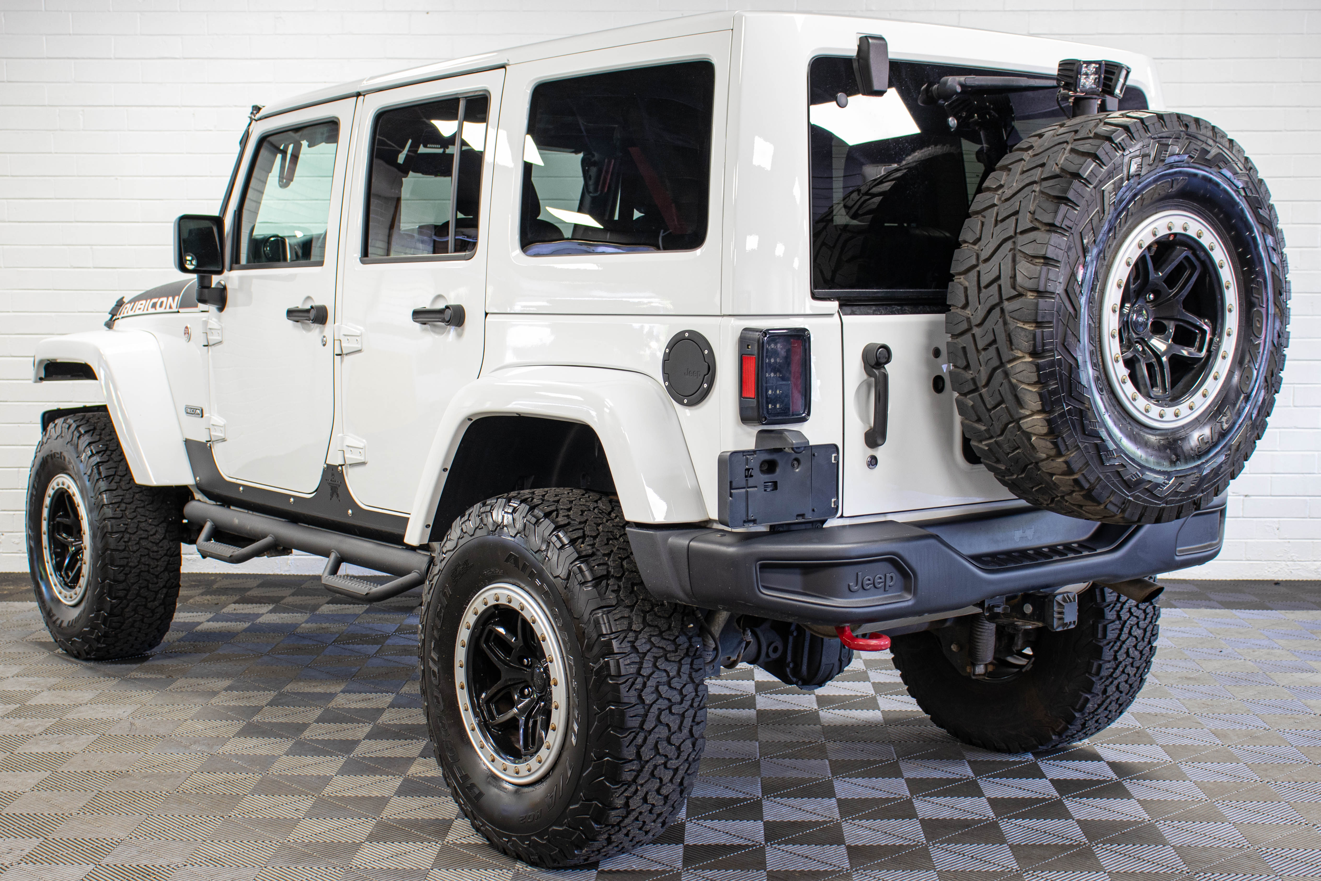 Pre-Owned 2017 Jeep Wrangler JK Unlimited Rubicon Recon Hard Top Bright White - SOLD