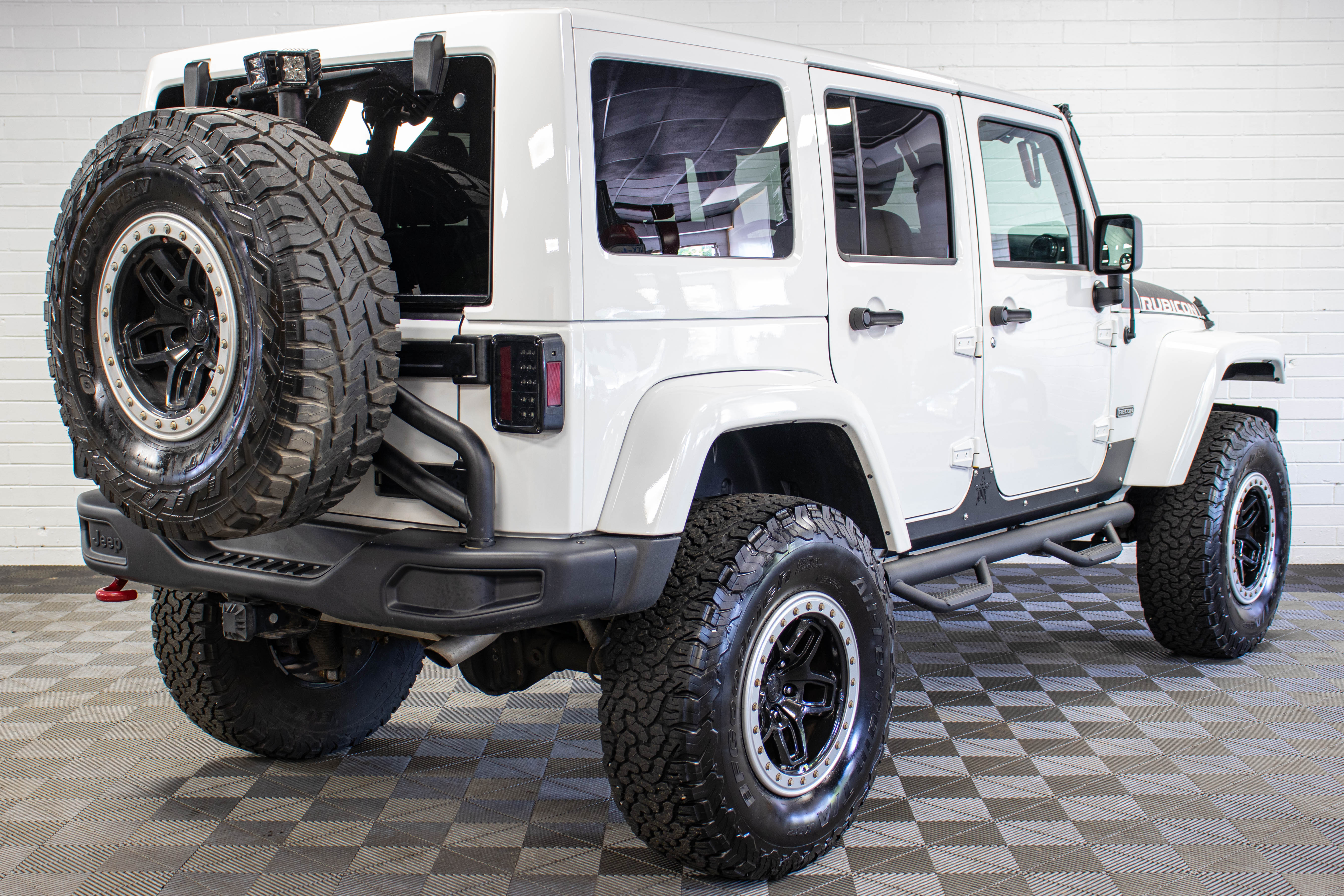 Pre-Owned 2017 Jeep Wrangler JK Unlimited Rubicon Recon Hard Top Bright White - SOLD