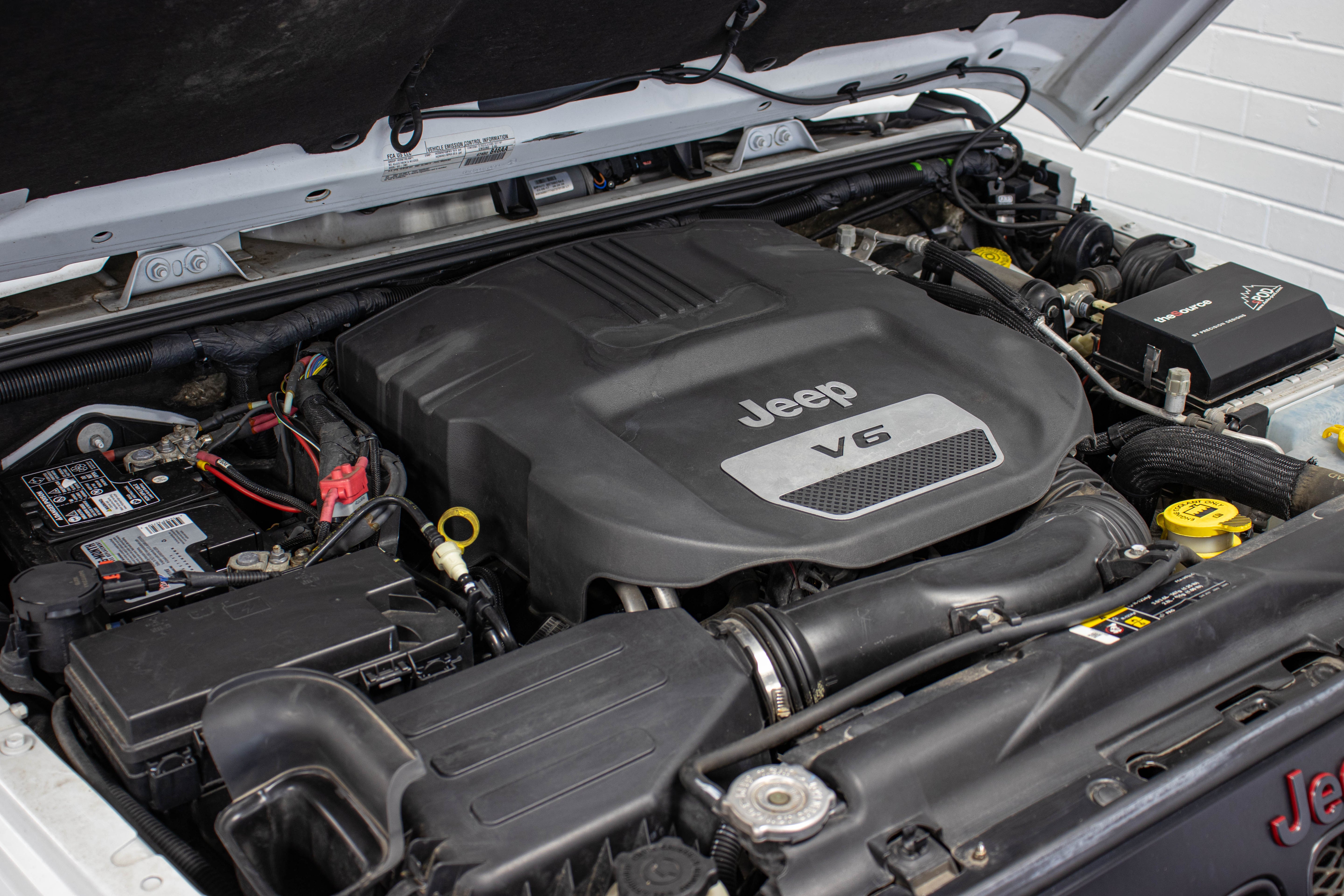 Pre-Owned 2017 Jeep Wrangler JK Unlimited Rubicon Recon Hard Top Bright White - SOLD