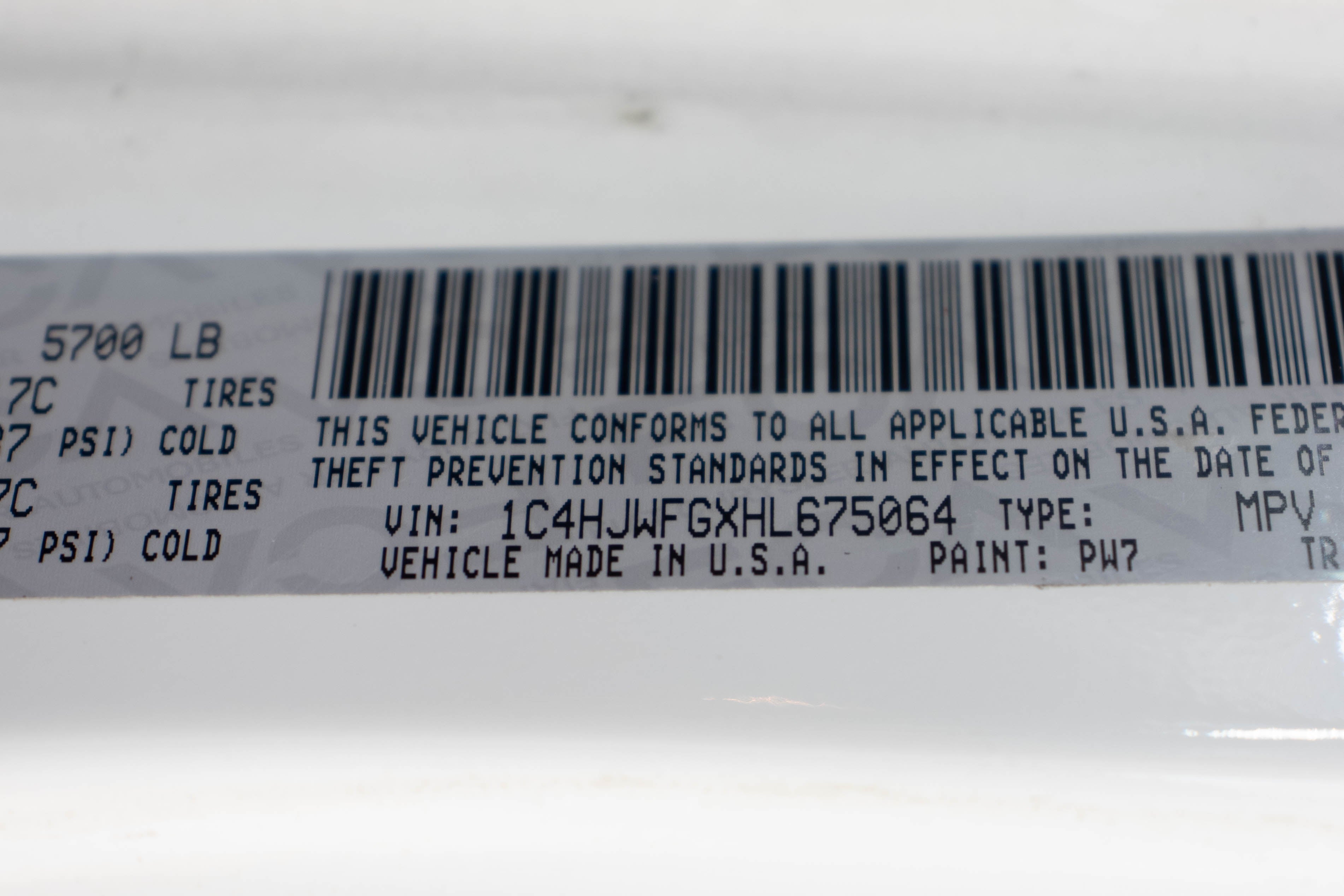 Pre-Owned 2017 Jeep Wrangler JK Unlimited Rubicon Recon Hard Top Bright White - SOLD