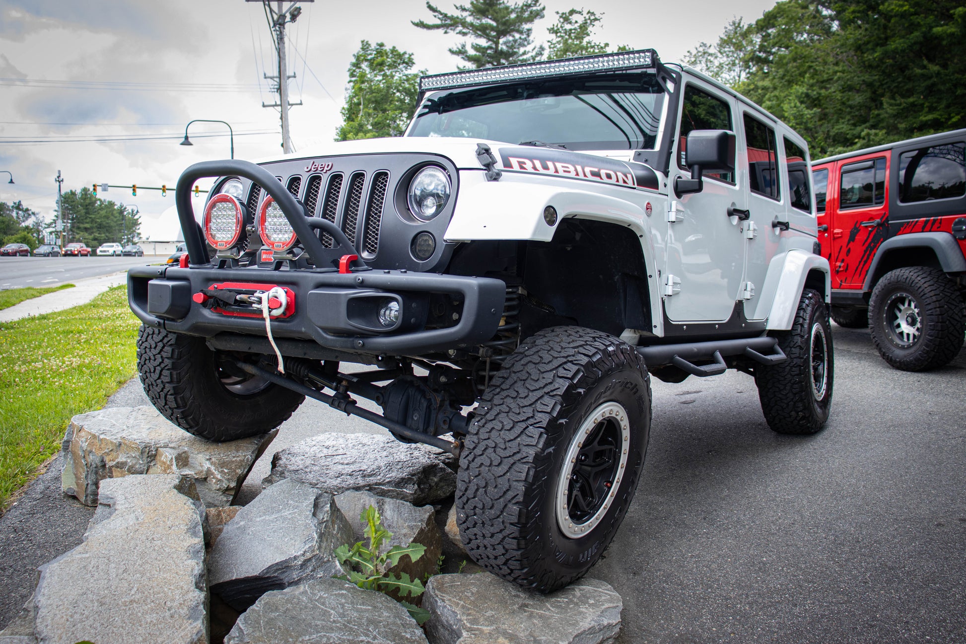 Pre-Owned 2017 Jeep Wrangler JK Unlimited Rubicon Recon Hard Top Bright White - SOLD