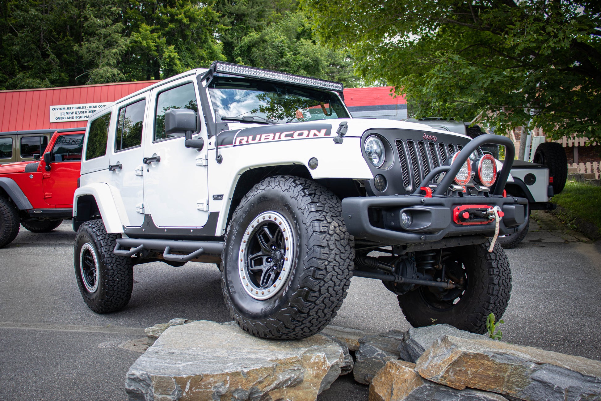Pre-Owned 2017 Jeep Wrangler JK Unlimited Rubicon Recon Hard Top Bright White - SOLD