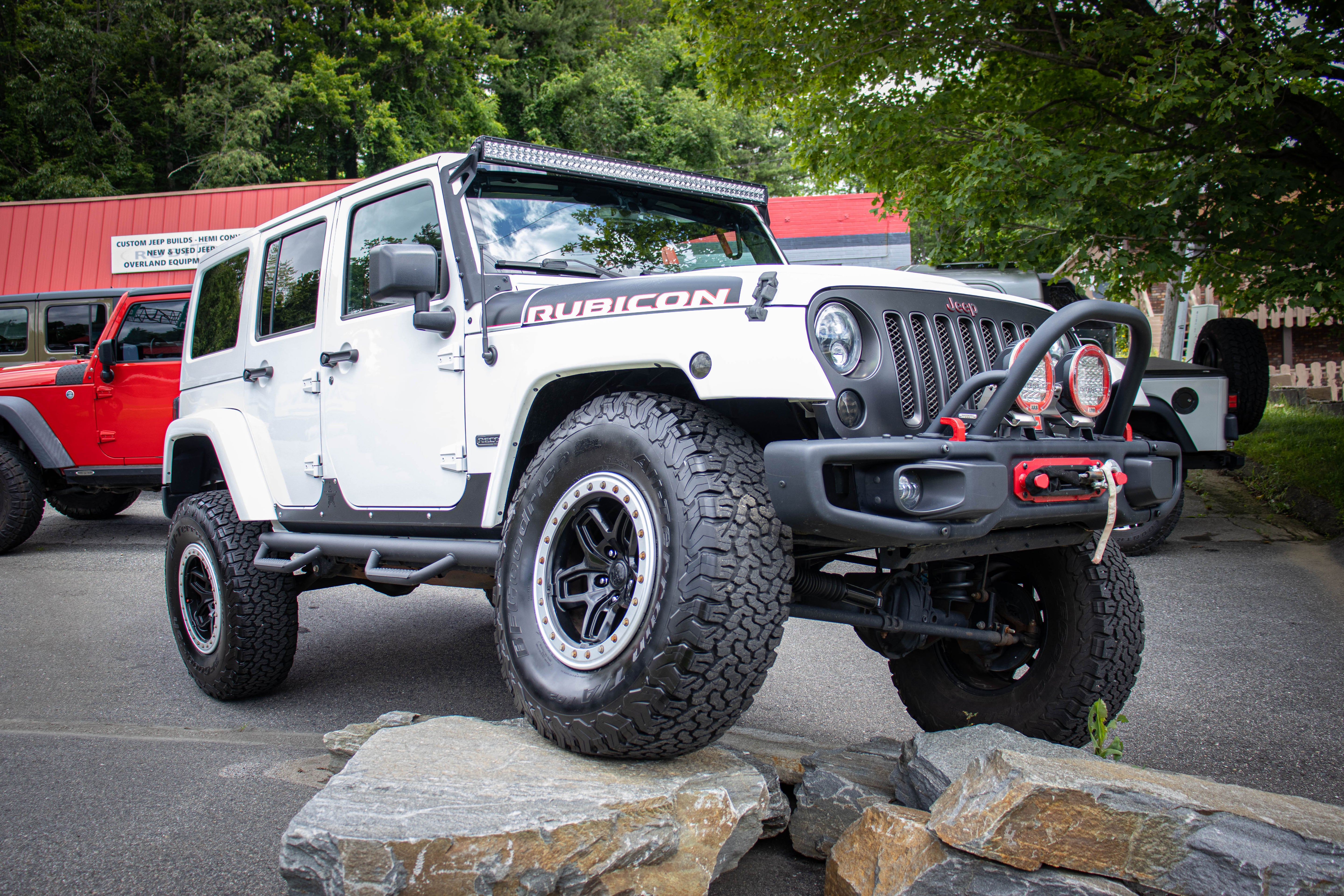 Pre-Owned 2017 Jeep Wrangler JK Unlimited Rubicon Recon Hard Top Bright White - SOLD
