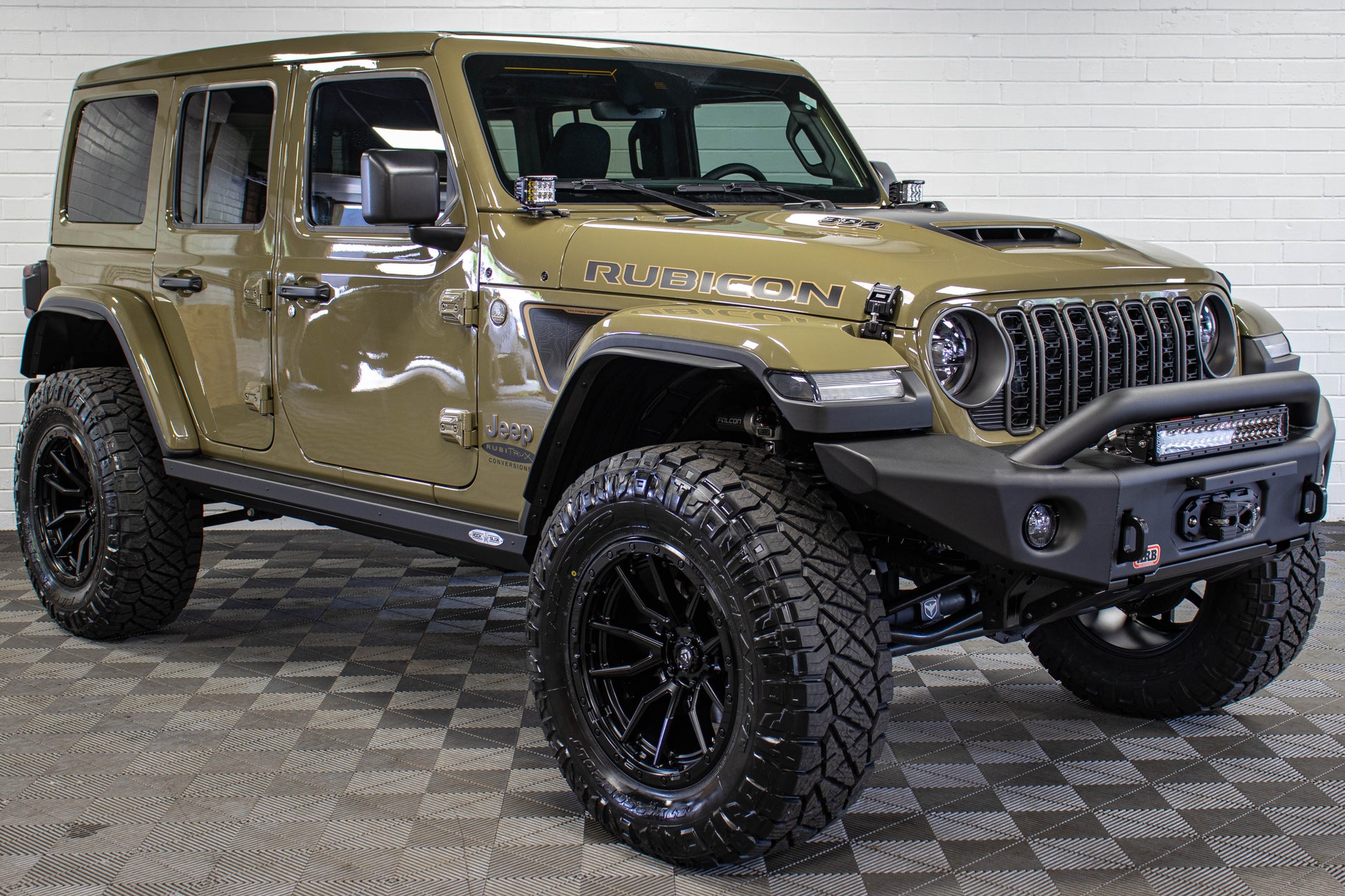 2025 Jeep Wrangler JL Unlimited Rubicon Final Edition 392 Power Top '41 Green - SOLD