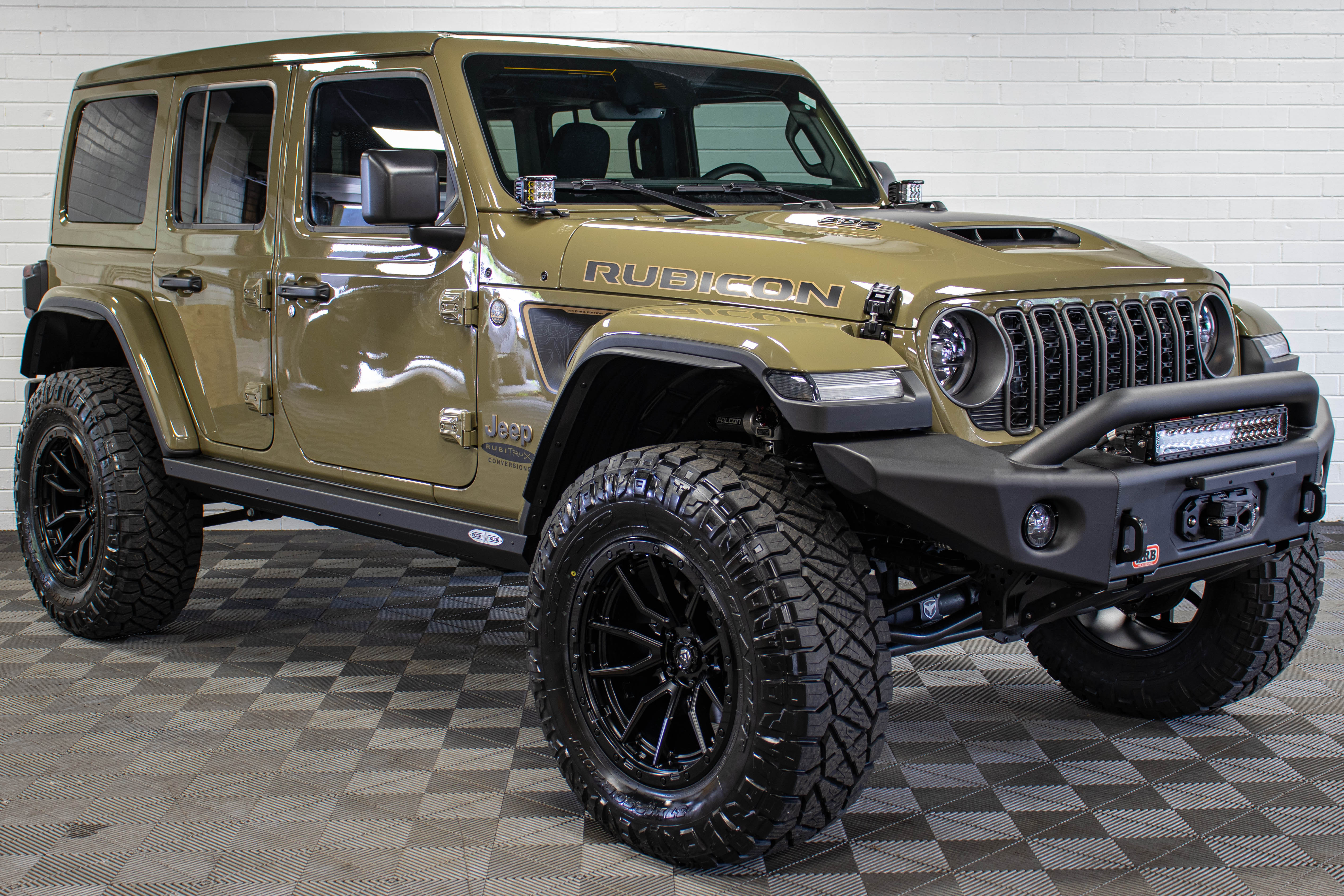 2025 Jeep Wrangler JL Unlimited Rubicon Final Edition 392 Power Top '41 Green - SOLD