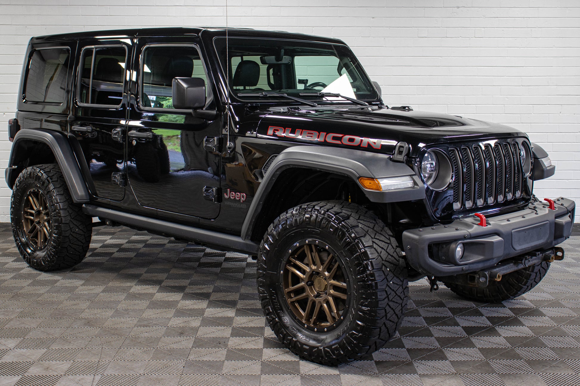 Pre-Owned 2021 Jeep Wrangler JL Unlimited Rubicon Hard Top Black - SOLD