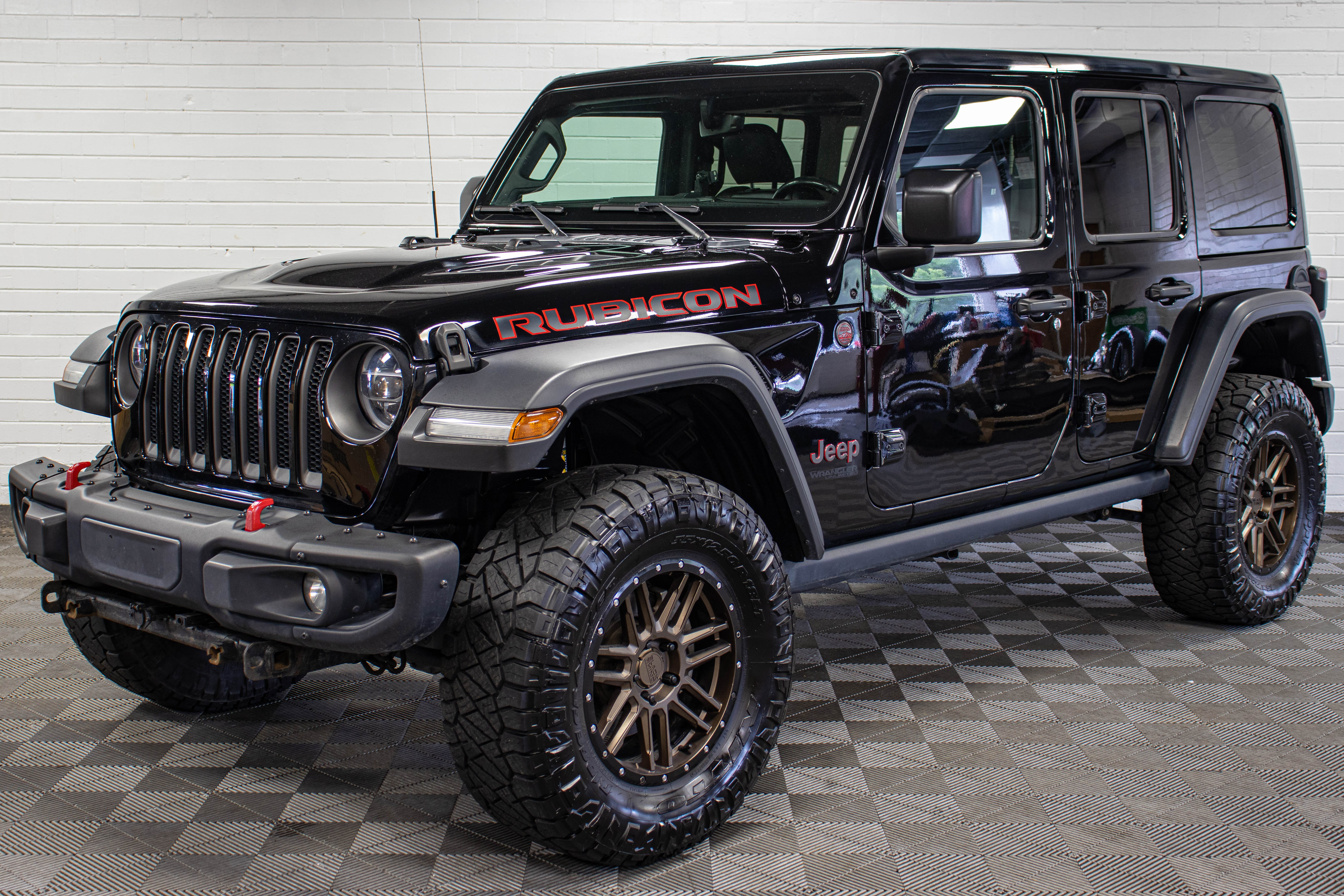 Pre-Owned 2021 Jeep Wrangler JL Unlimited Rubicon Hard Top Black - SOLD