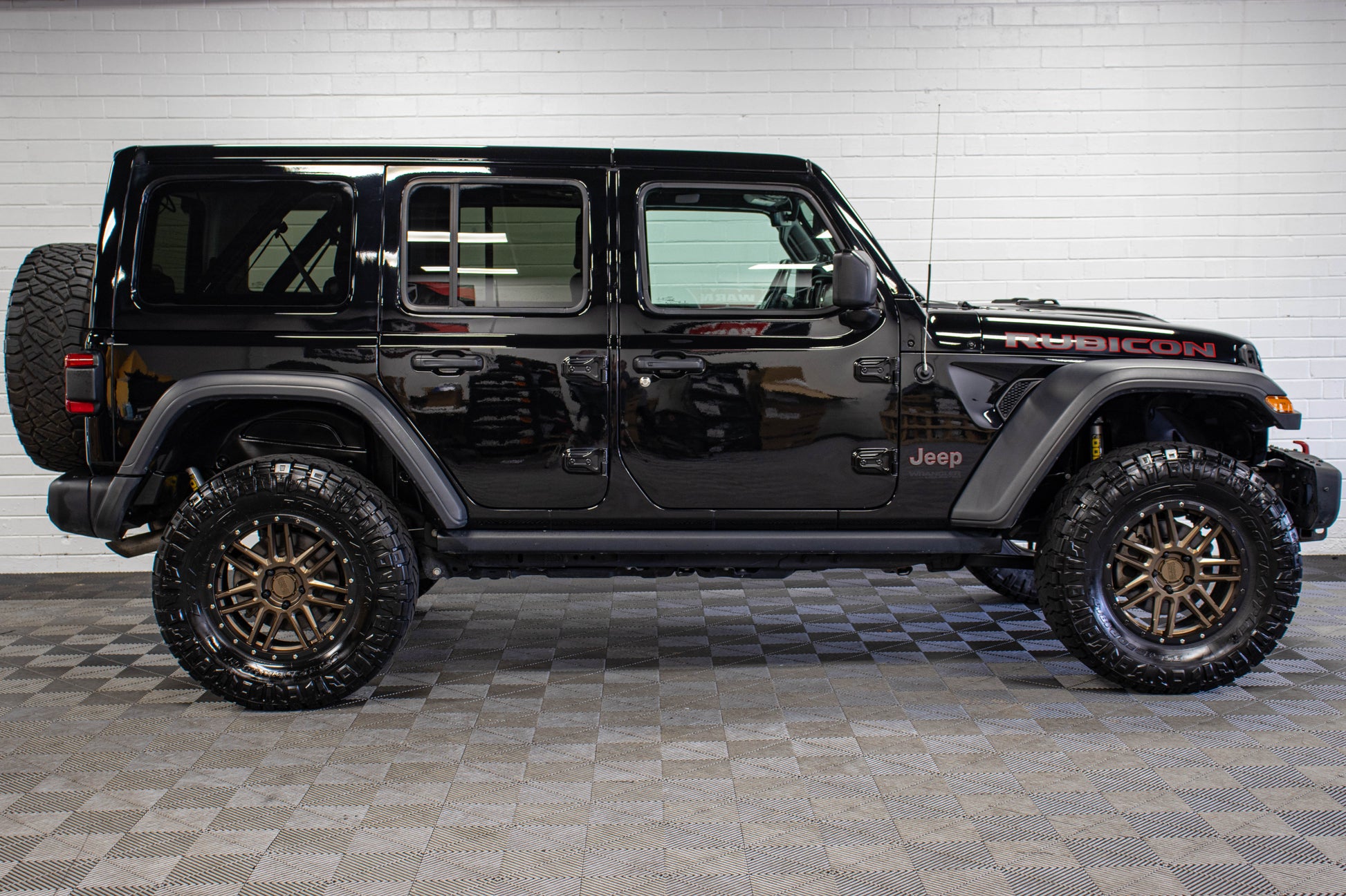 Pre-Owned 2021 Jeep Wrangler JL Unlimited Rubicon Hard Top Black - SOLD