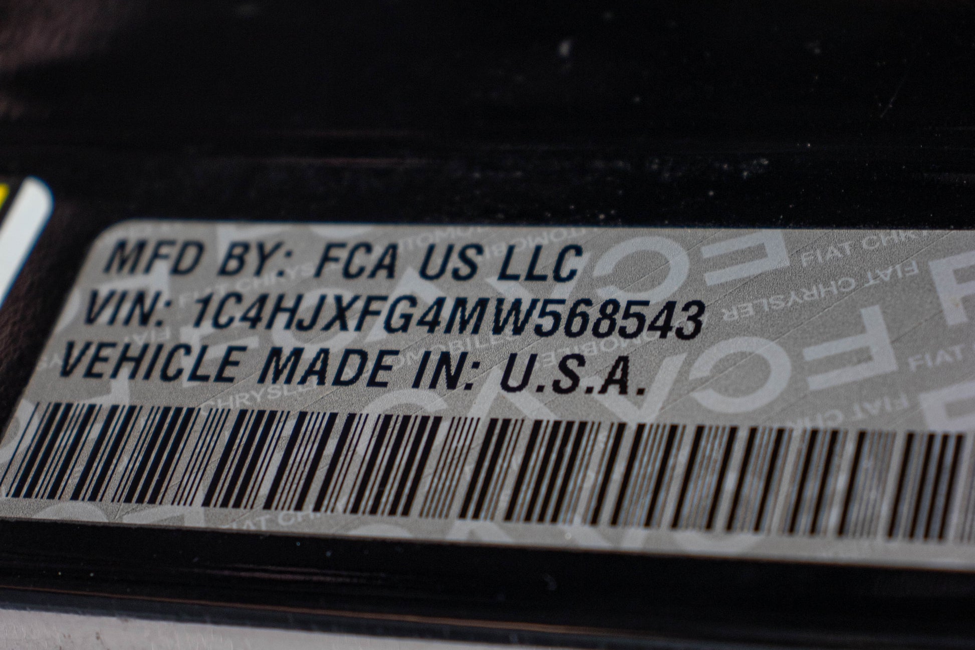 Pre-Owned 2021 Jeep Wrangler JL Unlimited Rubicon Hard Top Black - SOLD