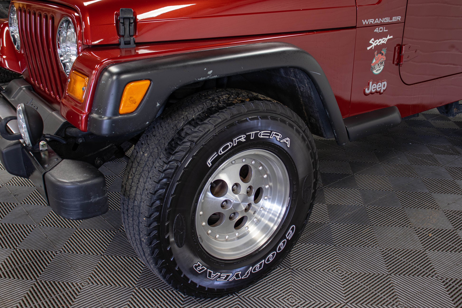 Pre-Owned 1998 Jeep Wrangler TJ Sport Soft Top Chili Pepper Red - SOLD