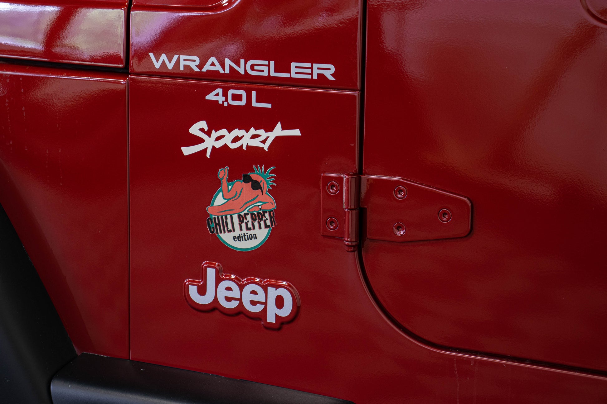 Pre-Owned 1998 Jeep Wrangler TJ Sport Soft Top Chili Pepper Red - SOLD