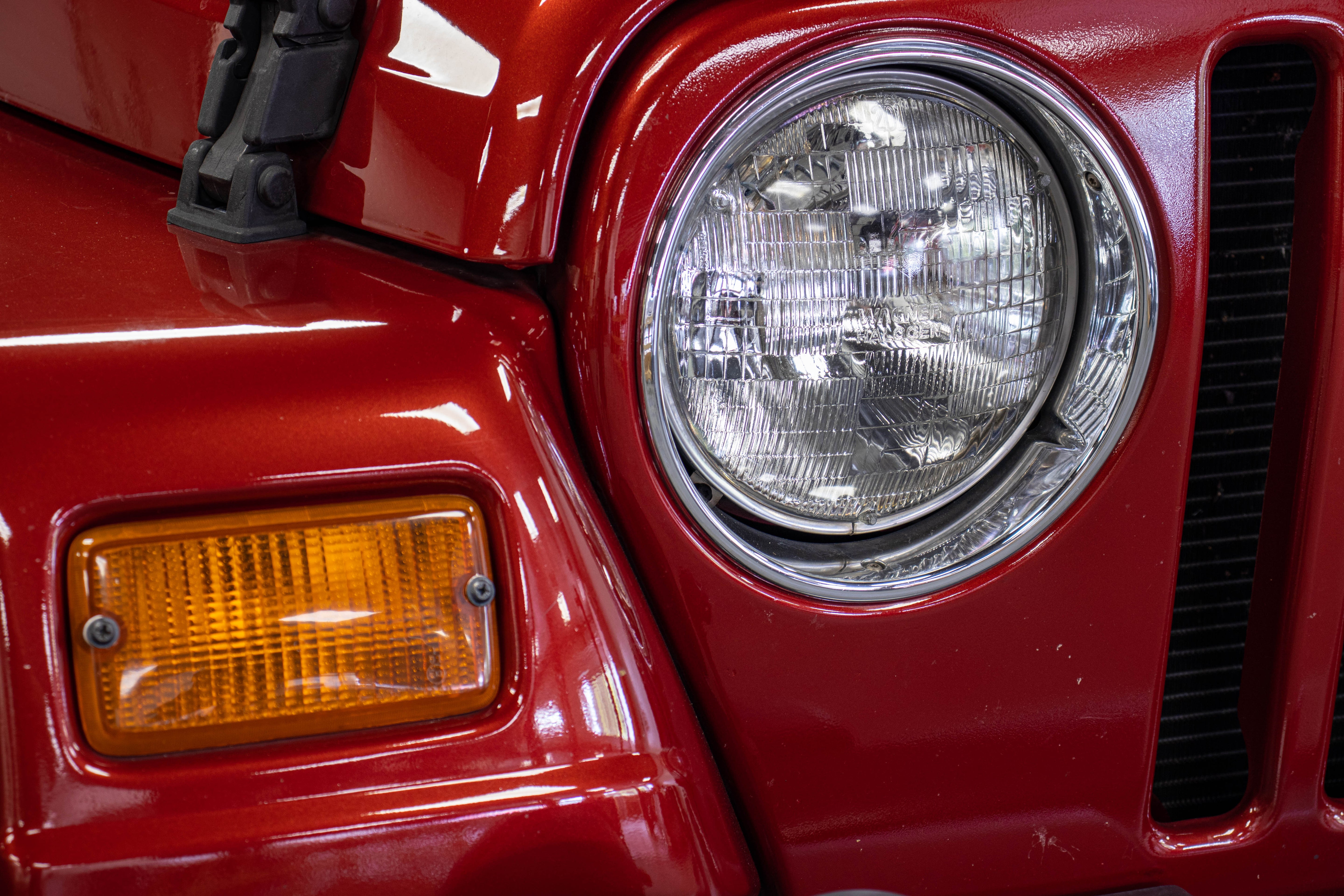 Pre-Owned 1998 Jeep Wrangler TJ Sport Soft Top Chili Pepper Red - SOLD