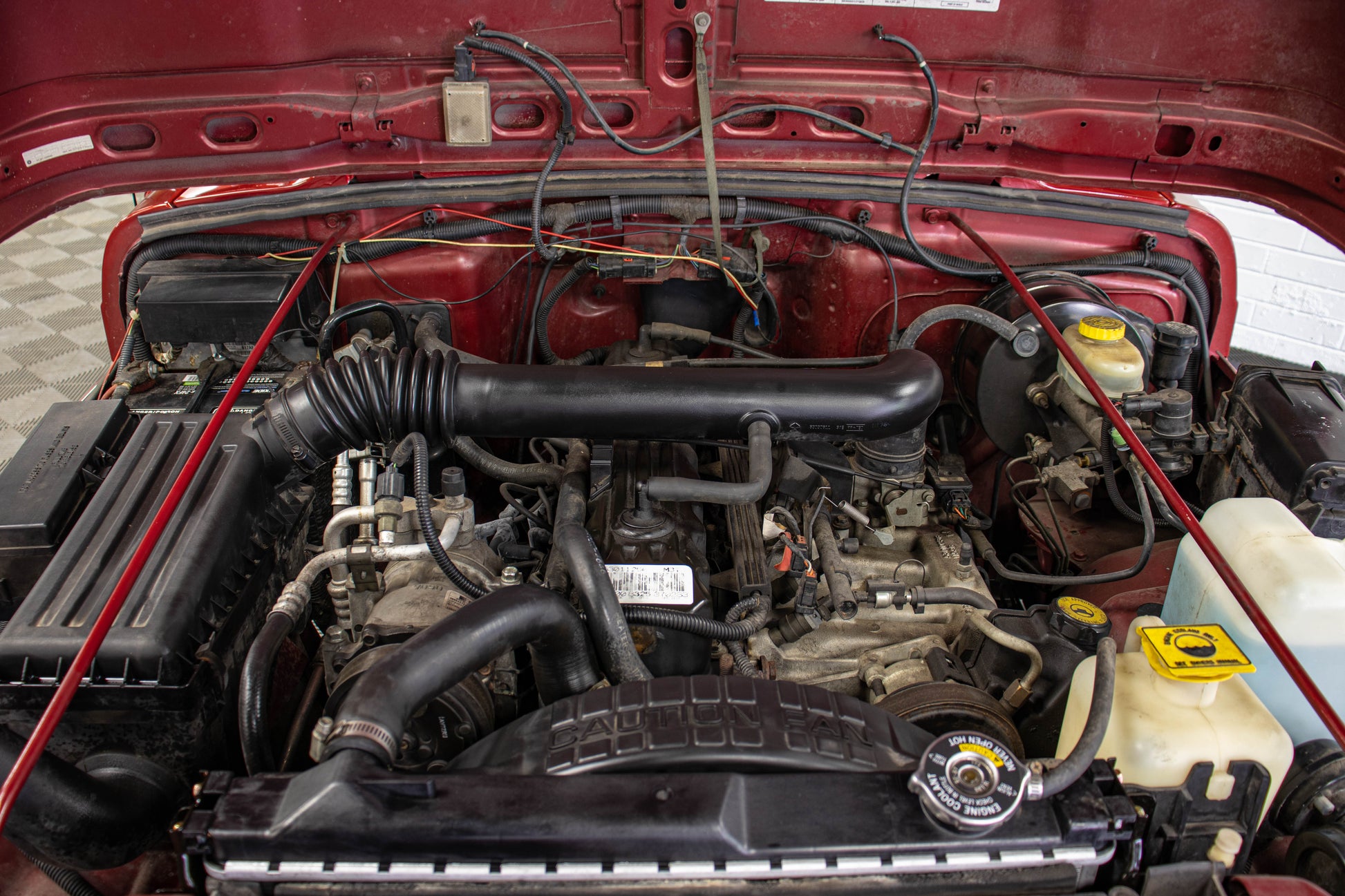 Pre-Owned 1998 Jeep Wrangler TJ Sport Soft Top Chili Pepper Red - SOLD