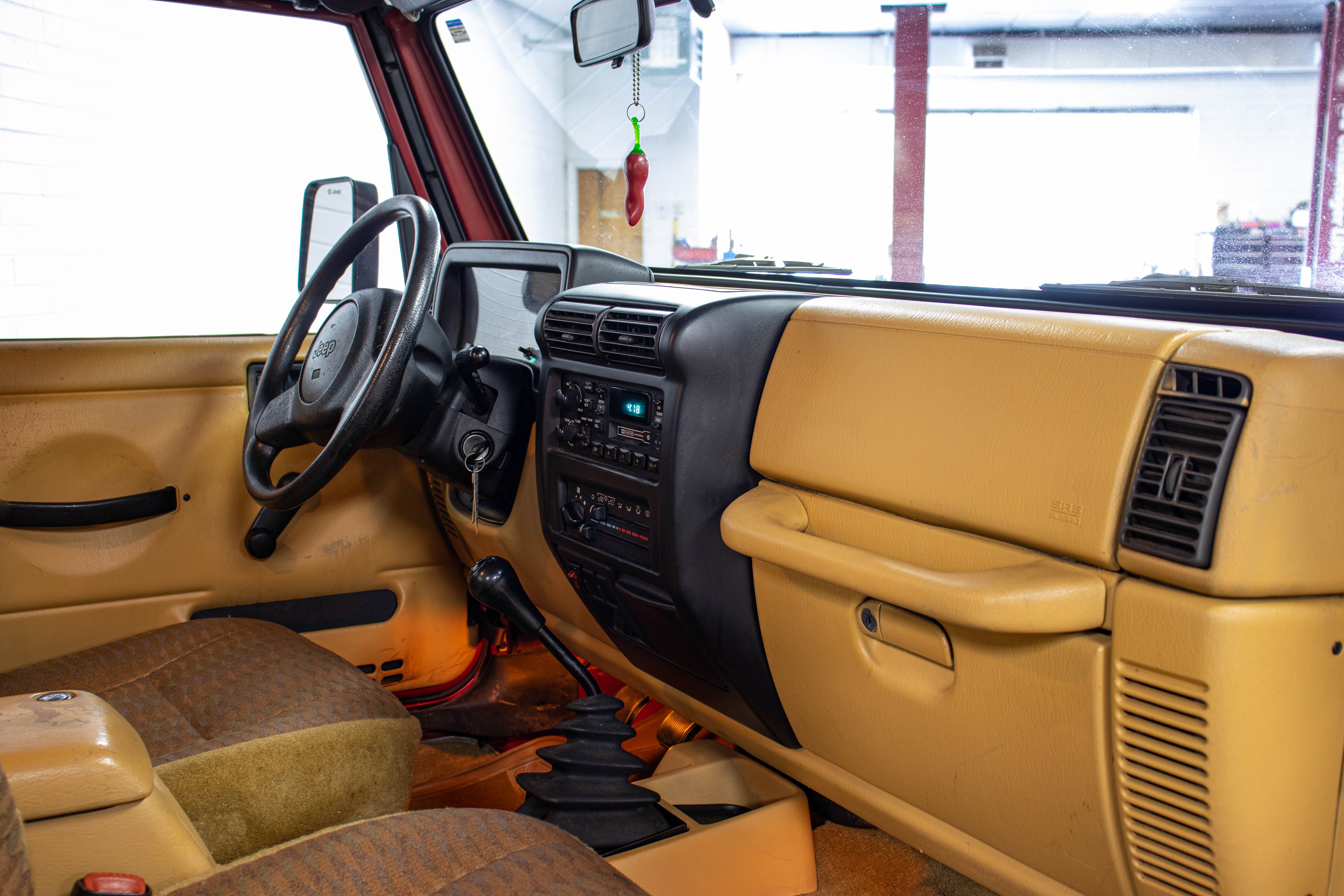 Pre-Owned 1998 Jeep Wrangler TJ Sport Soft Top Chili Pepper Red - SOLD