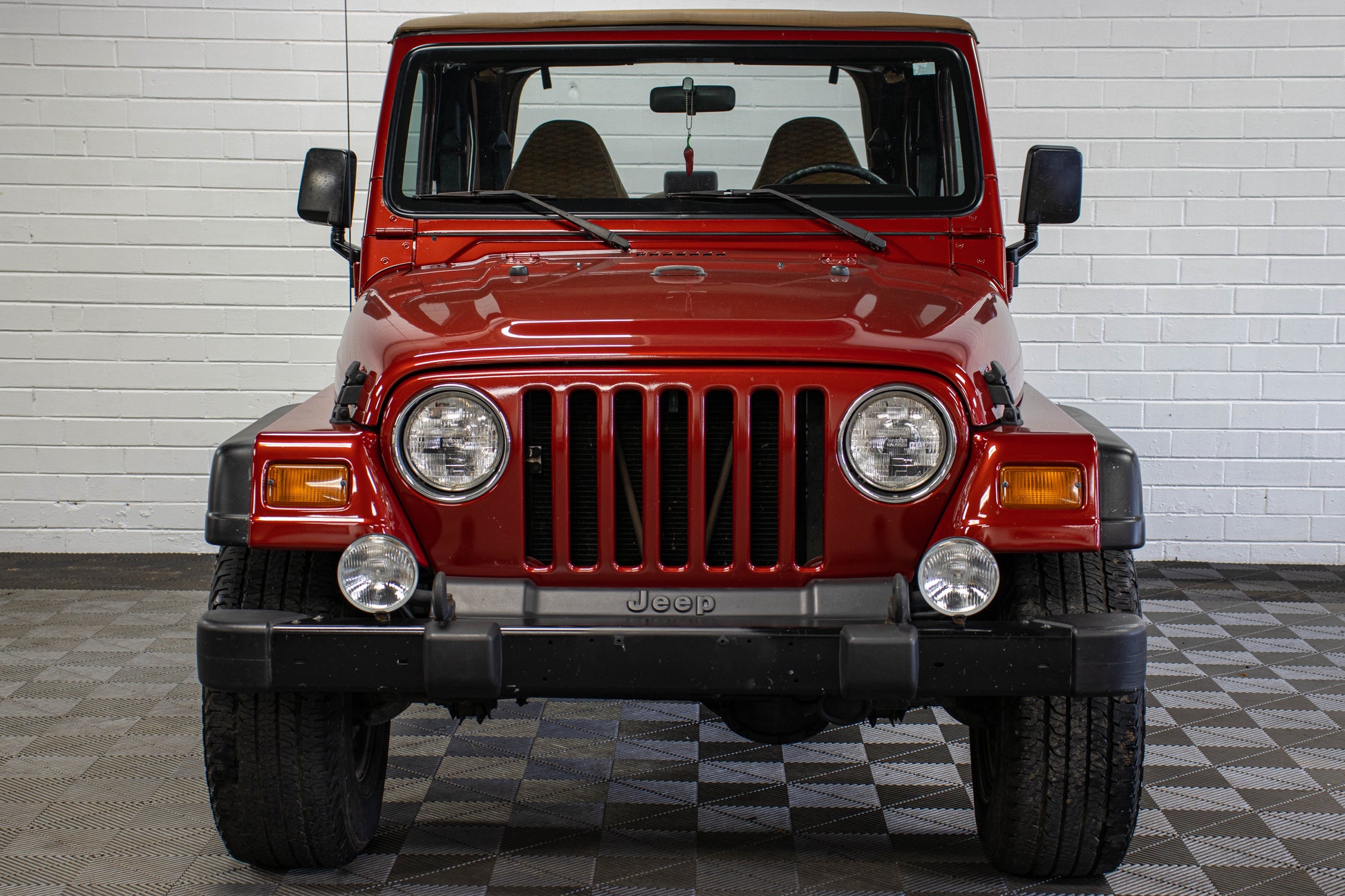 Pre-Owned 1998 Jeep Wrangler TJ Sport Soft Top Chili Pepper Red - SOLD