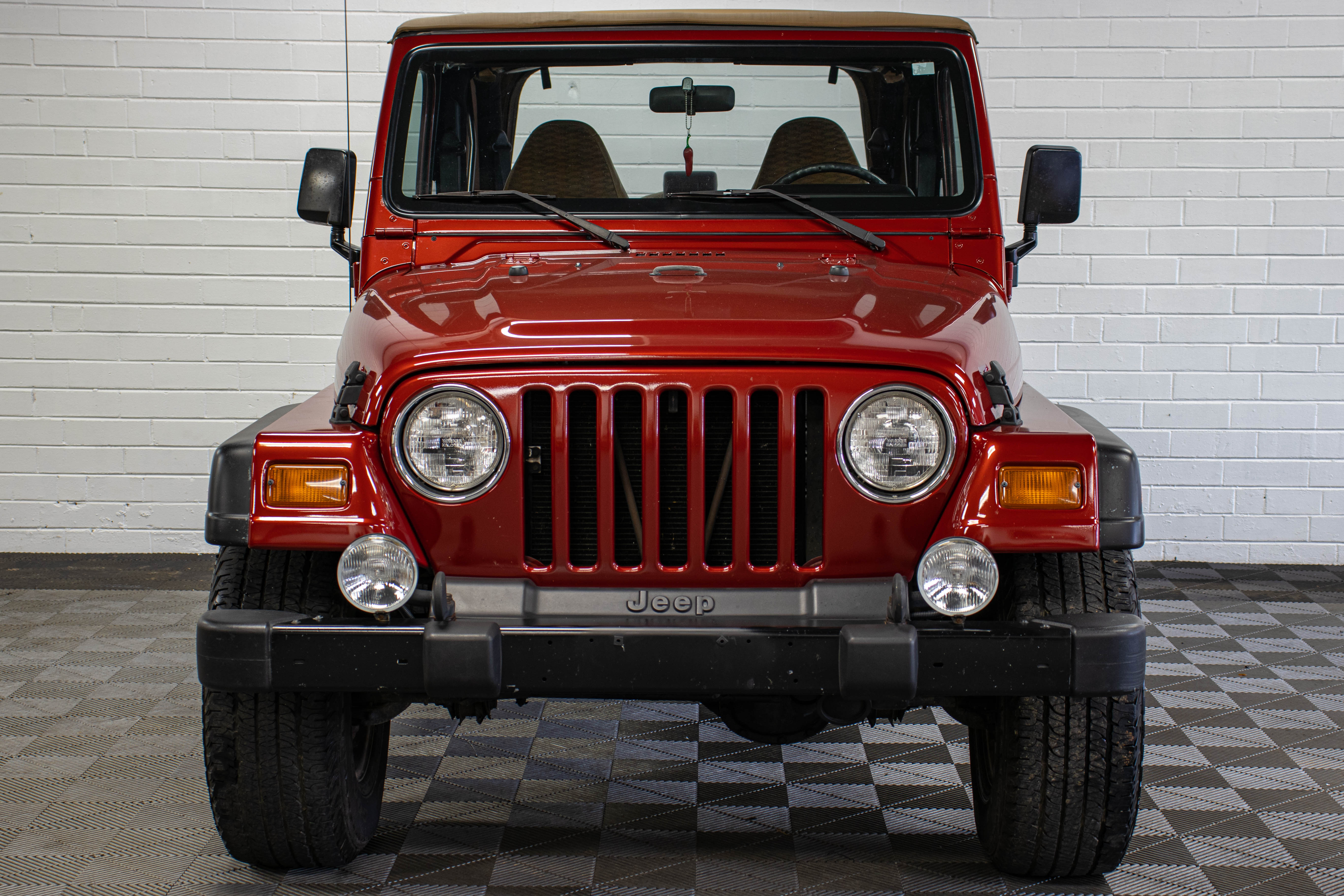 Pre-Owned 1998 Jeep Wrangler TJ Sport Soft Top Chili Pepper Red - SOLD