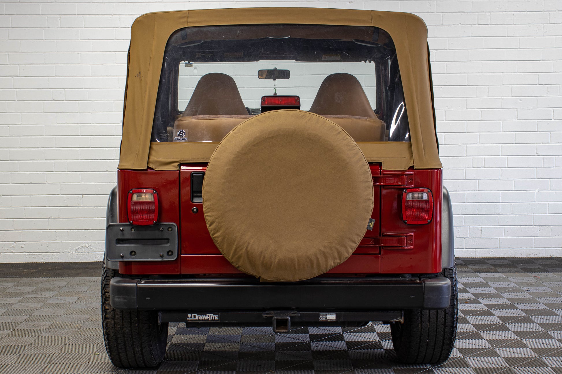 Pre-Owned 1998 Jeep Wrangler TJ Sport Soft Top Chili Pepper Red - SOLD