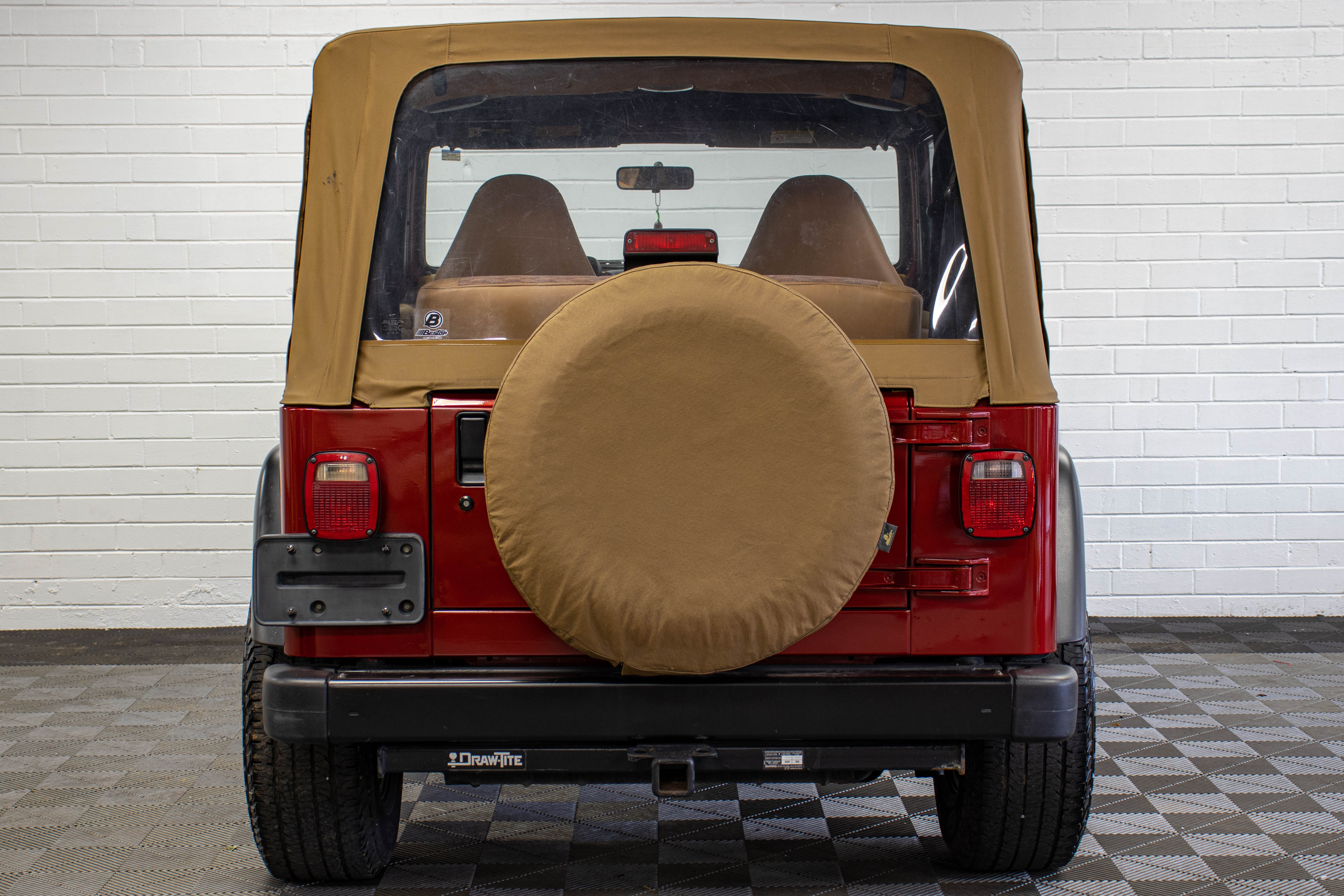 Pre-Owned 1998 Jeep Wrangler TJ Sport Soft Top Chili Pepper Red - SOLD