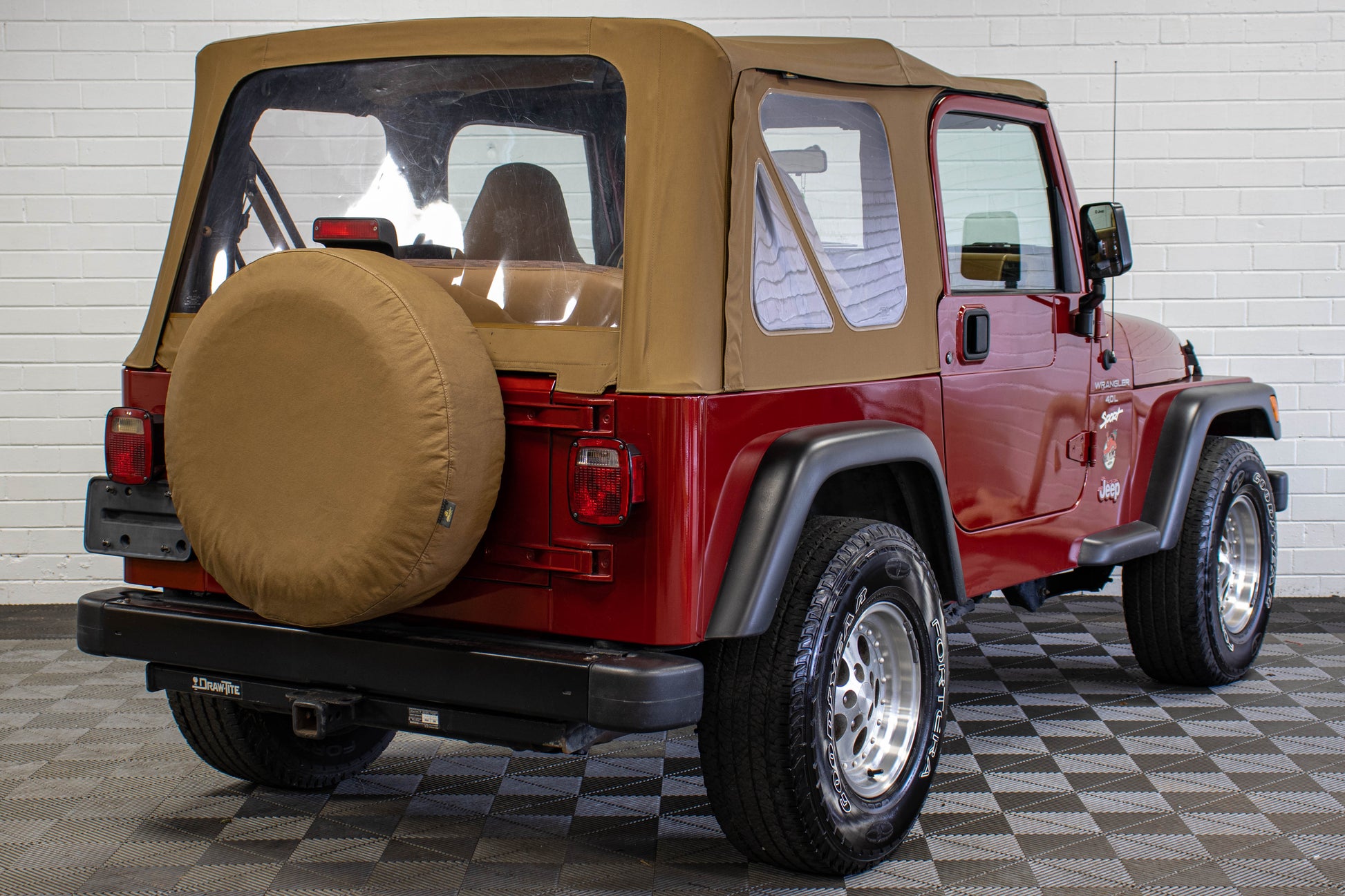 Pre-Owned 1998 Jeep Wrangler TJ Sport Soft Top Chili Pepper Red - SOLD