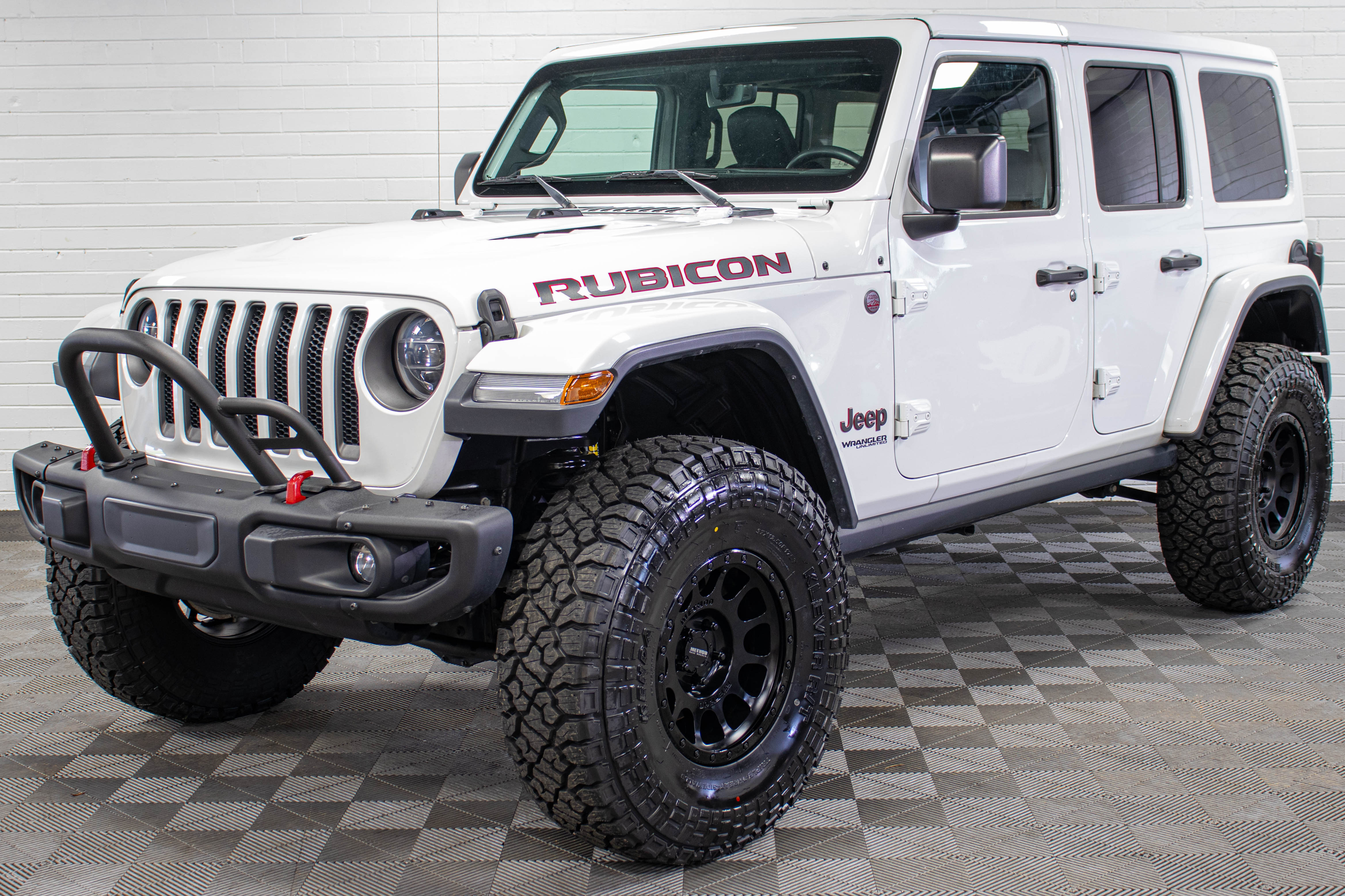 Pre-Owned 2019 Jeep Wrangler JL Unlimited Rubicon Hard Top Bright White - SOLD