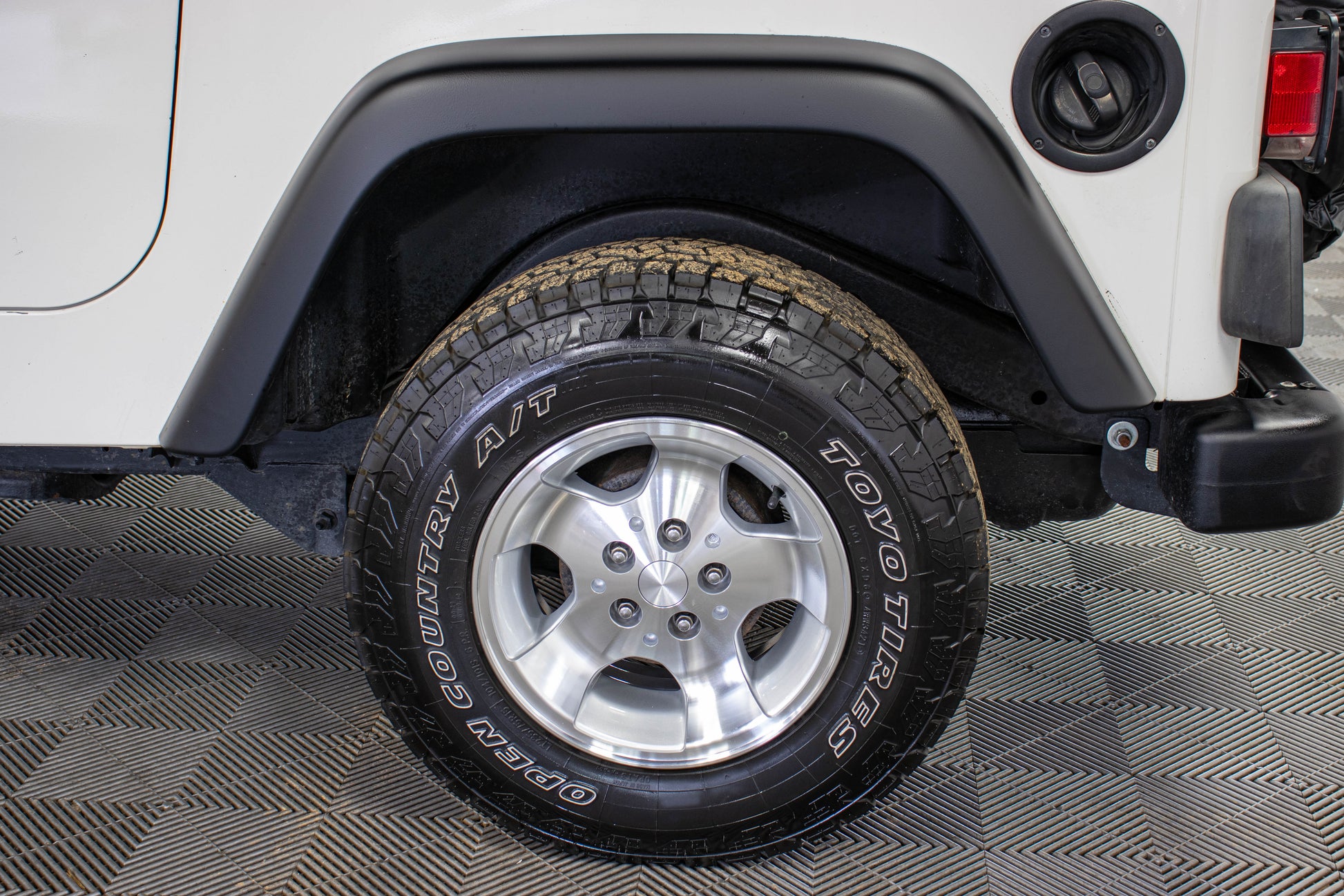 2002 Jeep Wrangler TJ Sport Soft Top Stone White - SOLD