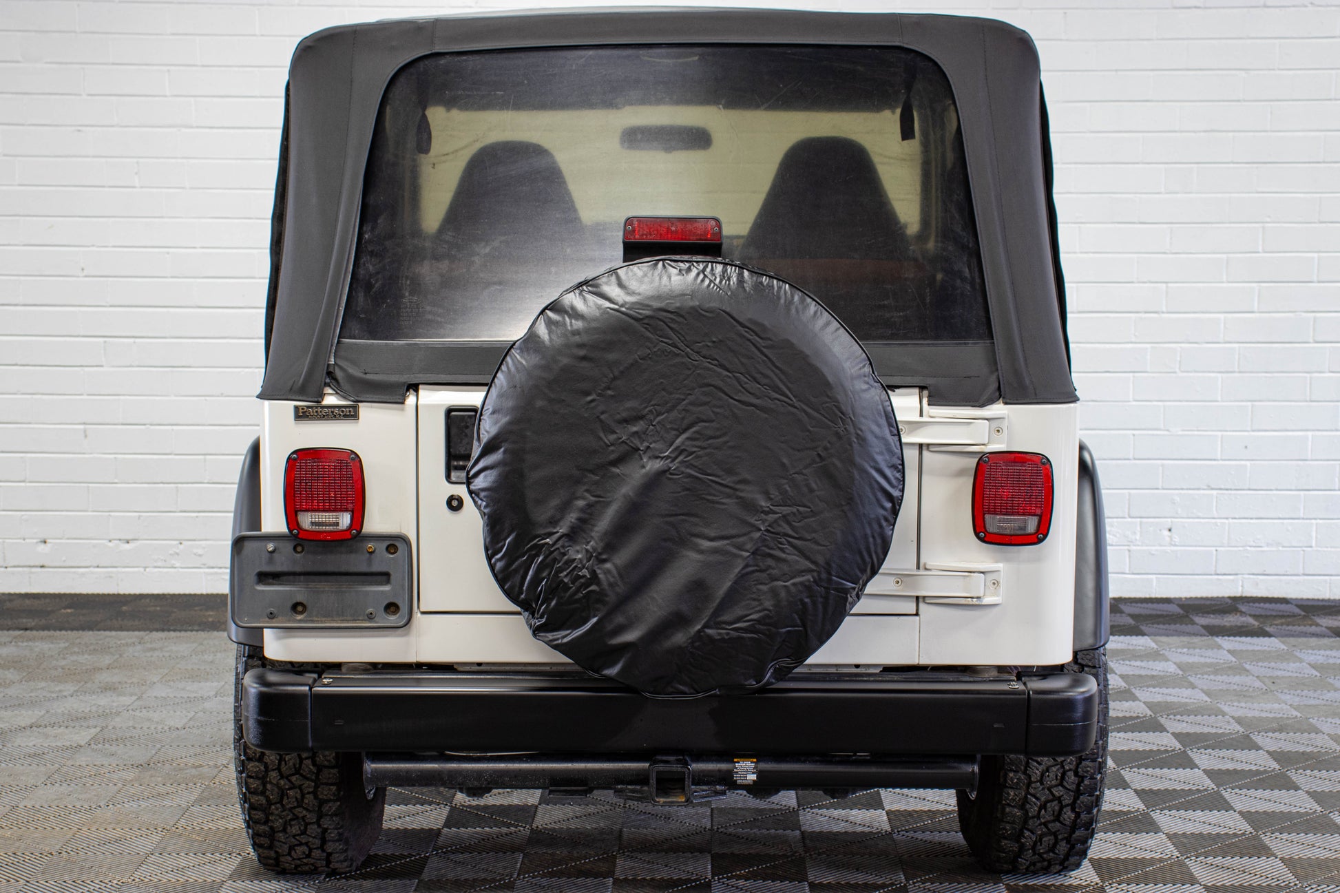 2002 Jeep Wrangler TJ Sport Soft Top Stone White - SOLD