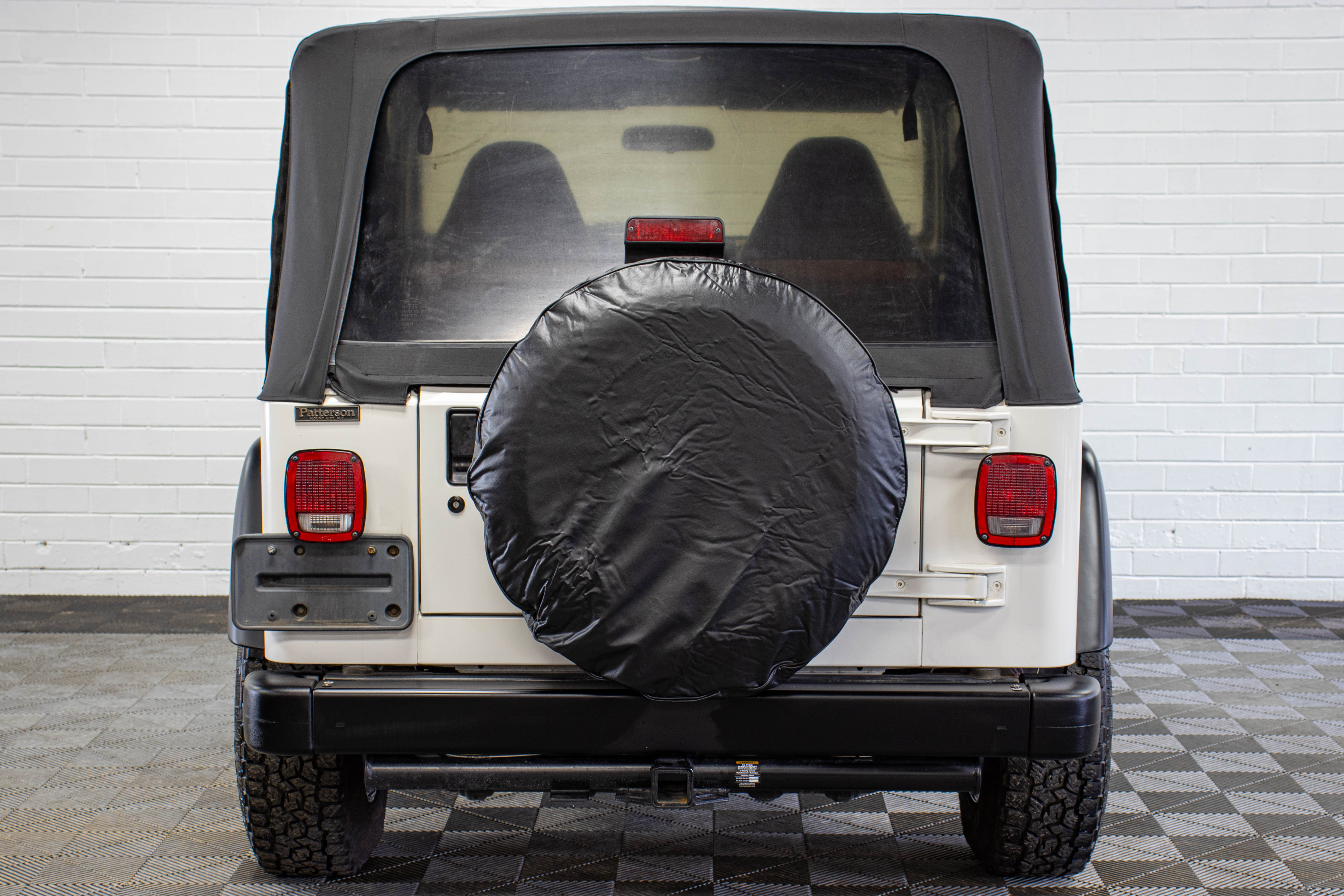 2002 Jeep Wrangler TJ Sport Soft Top Stone White - SOLD
