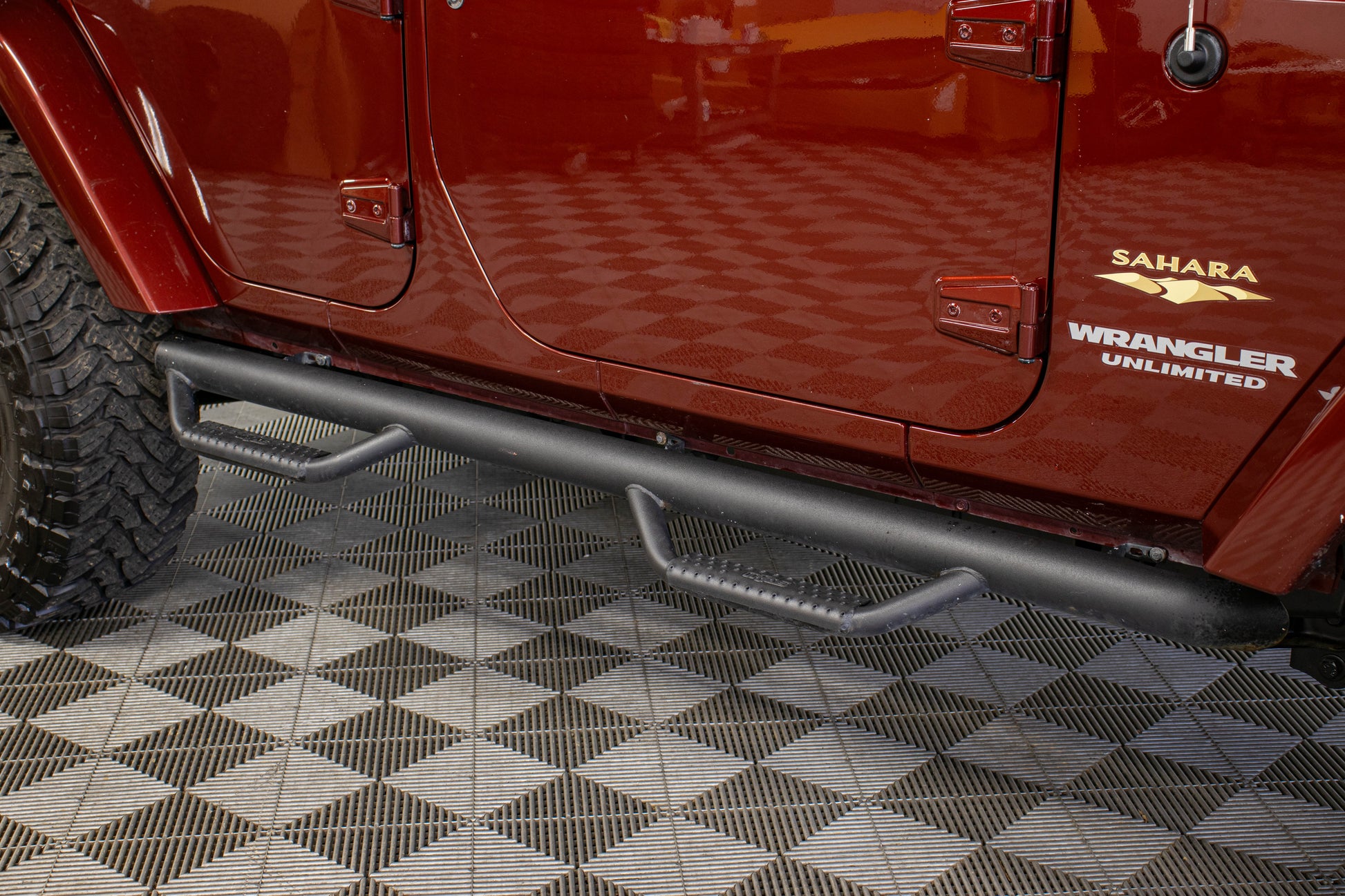 Pre-Owned 2009 Jeep Wrangler Unlimited Sahara Soft Top Red Rock - SOLD