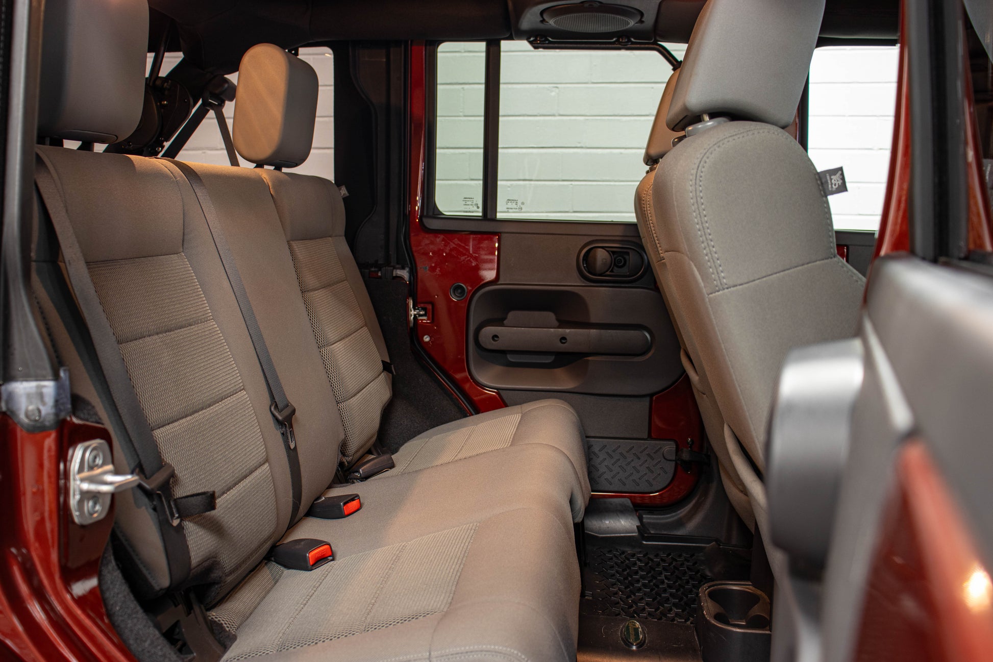 Pre-Owned 2009 Jeep Wrangler Unlimited Sahara Soft Top Red Rock - SOLD