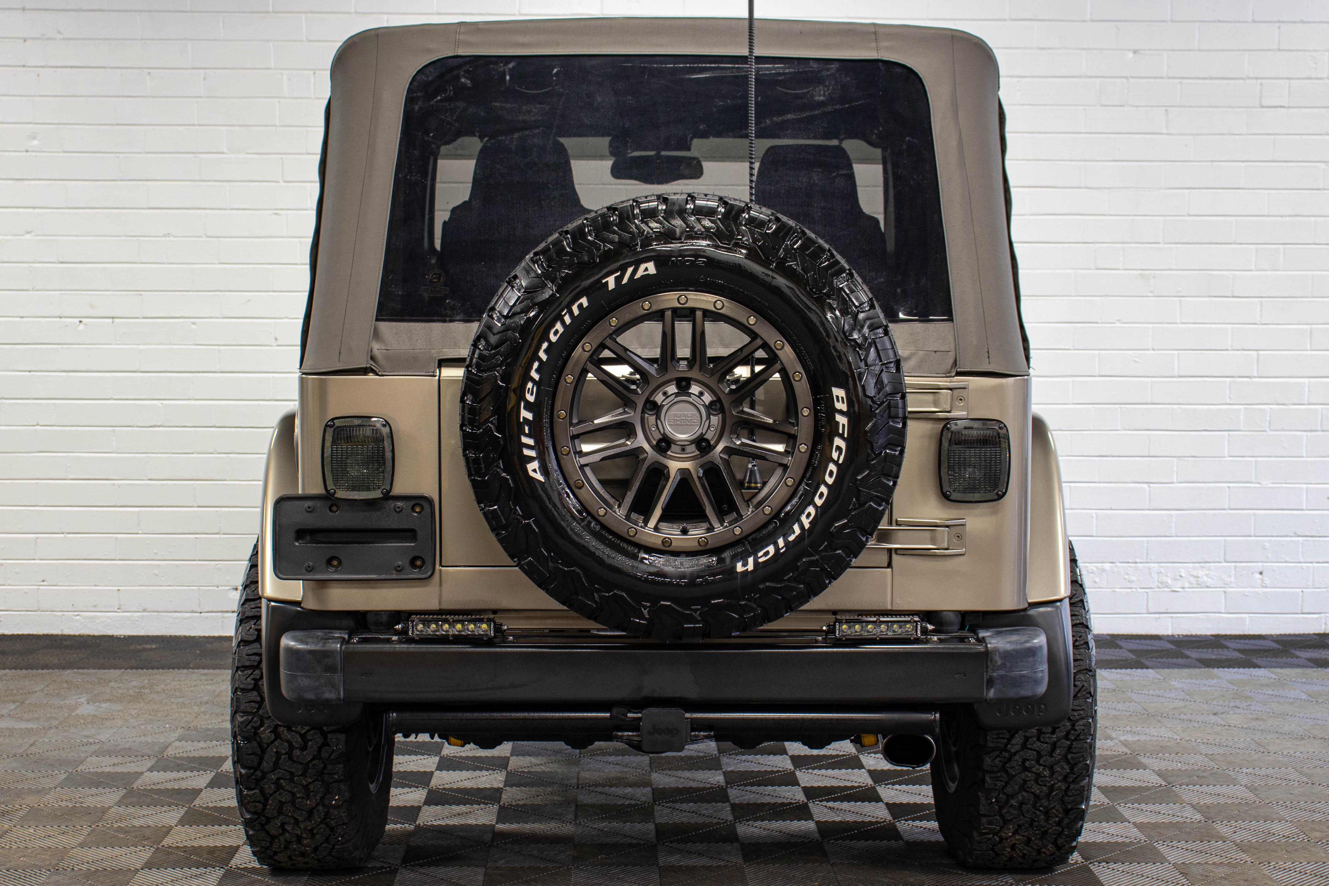 Pre-Owned 2004 Jeep Wrangler Sahara Soft Top Khaki - SOLD