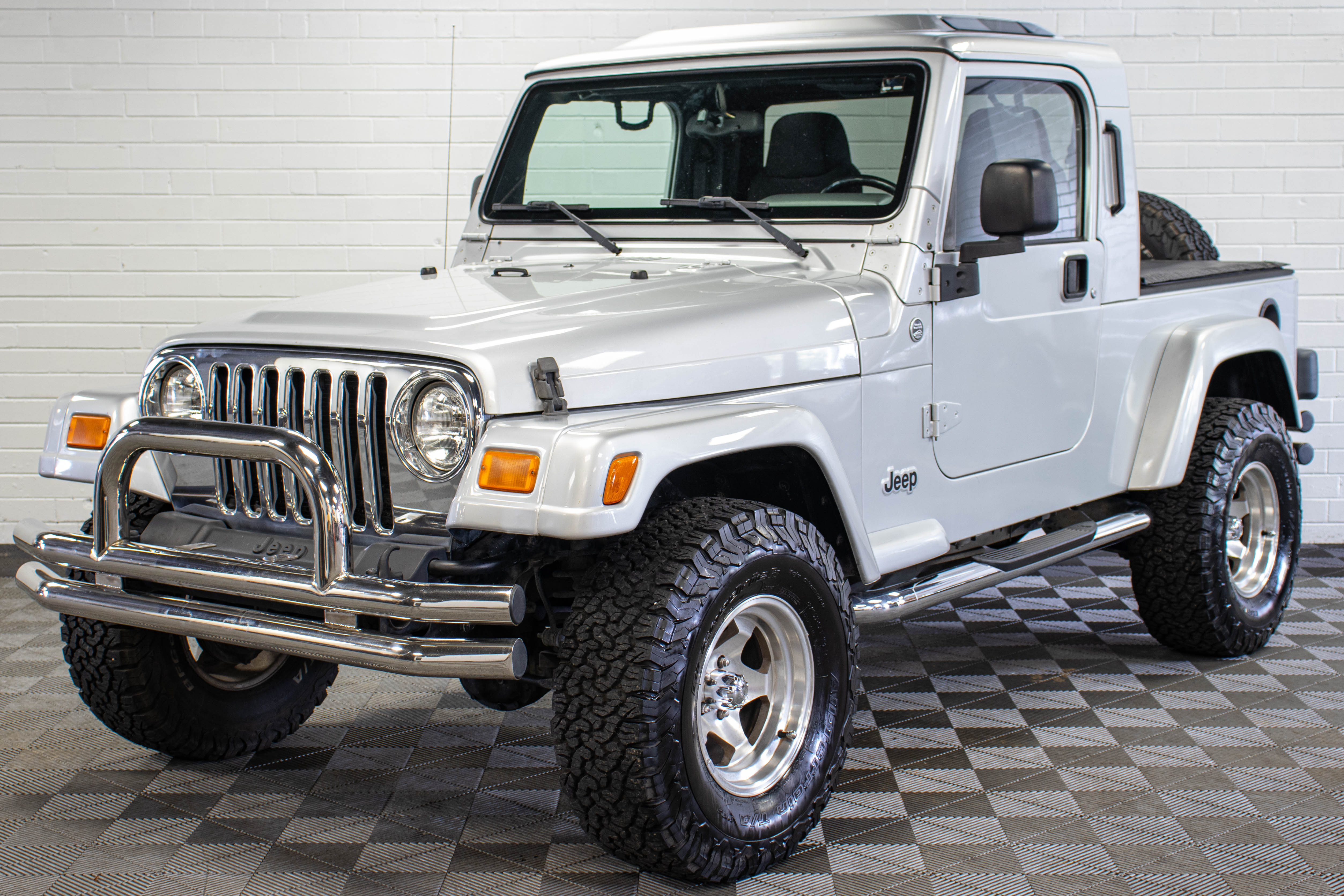 Pre-Owned 2006 Jeep Wrangler TJ Unlimited RubiTrux Conversion Bright Silver - SOLD
