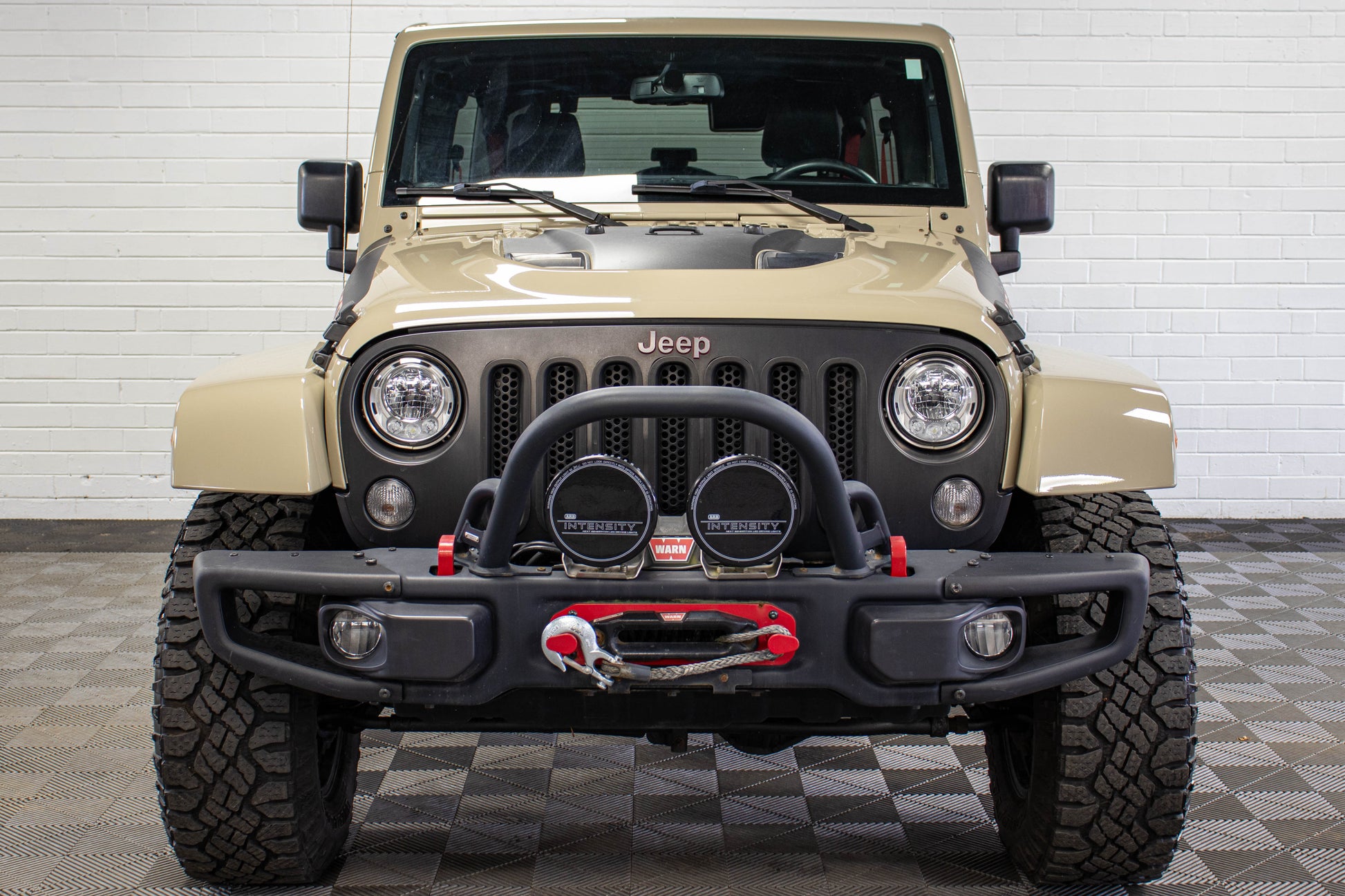 Pre-Owned 2017 Jeep Wrangler JK Unlimited Rubicon Recon Hard Top Gobi, 42k Miles