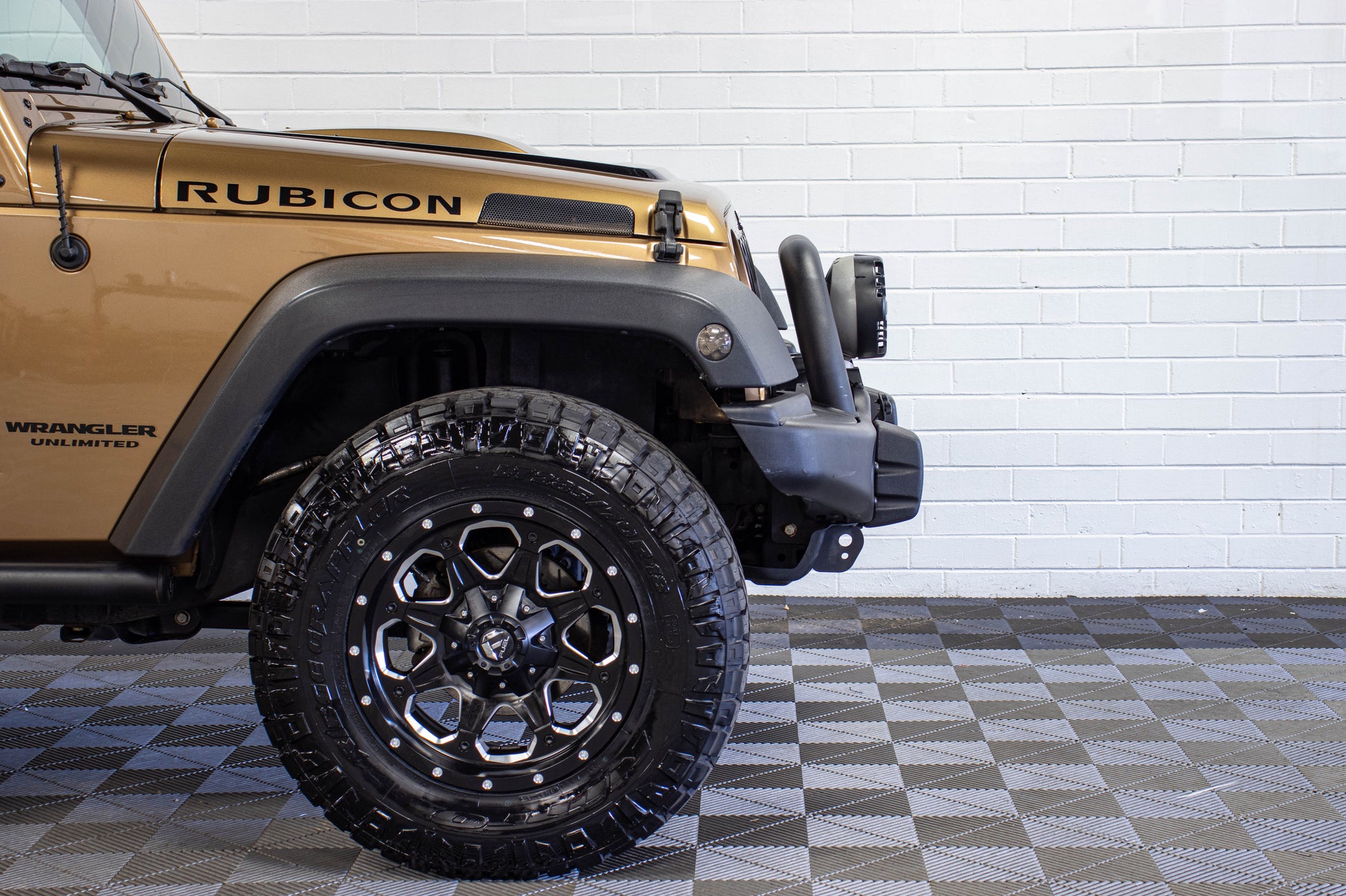 Pre-Owned 2015 Jeep Wrangler JKUR Hard Top Copper Brown - SOLD