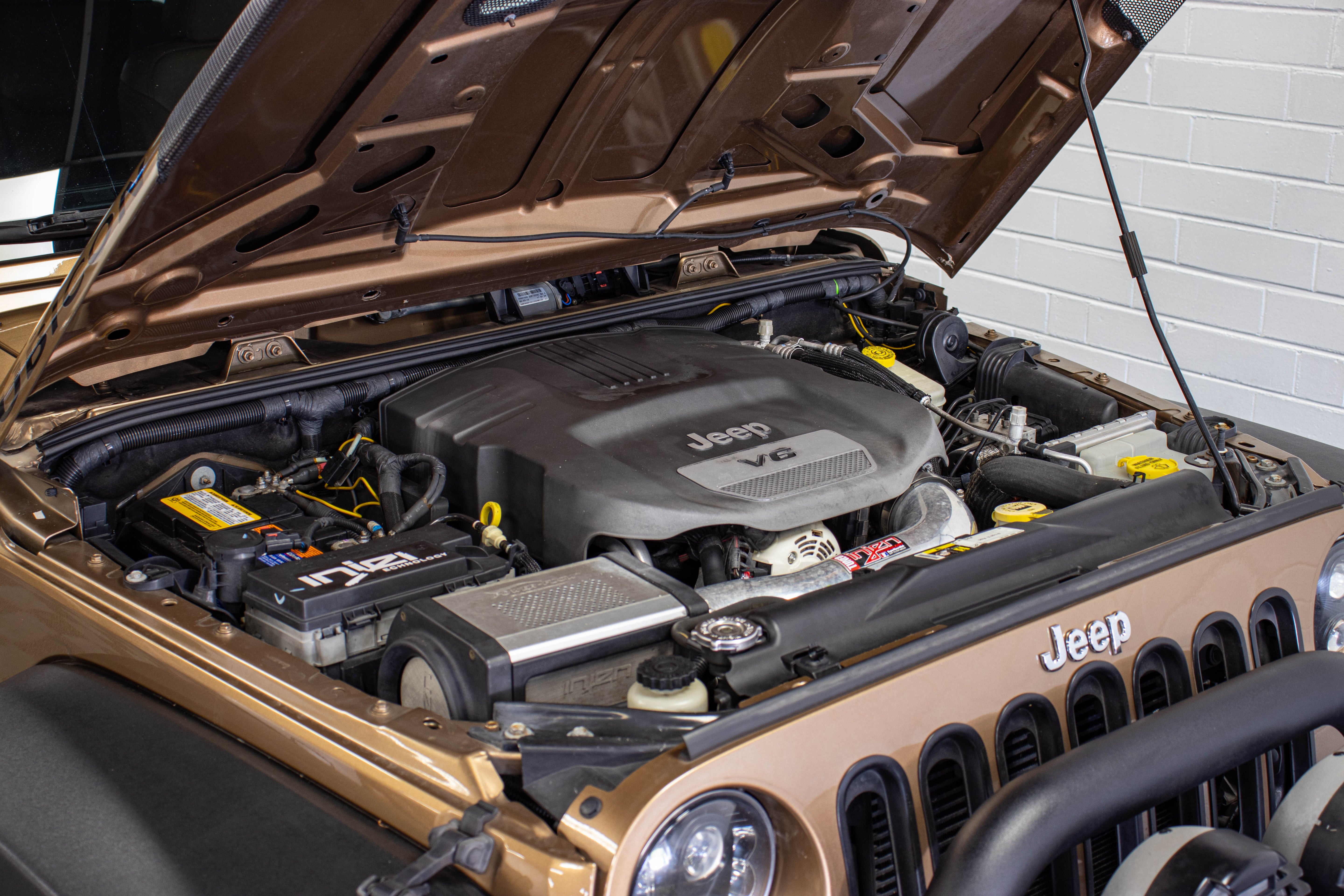 Pre-Owned 2015 Jeep Wrangler JKUR Hard Top Copper Brown - SOLD