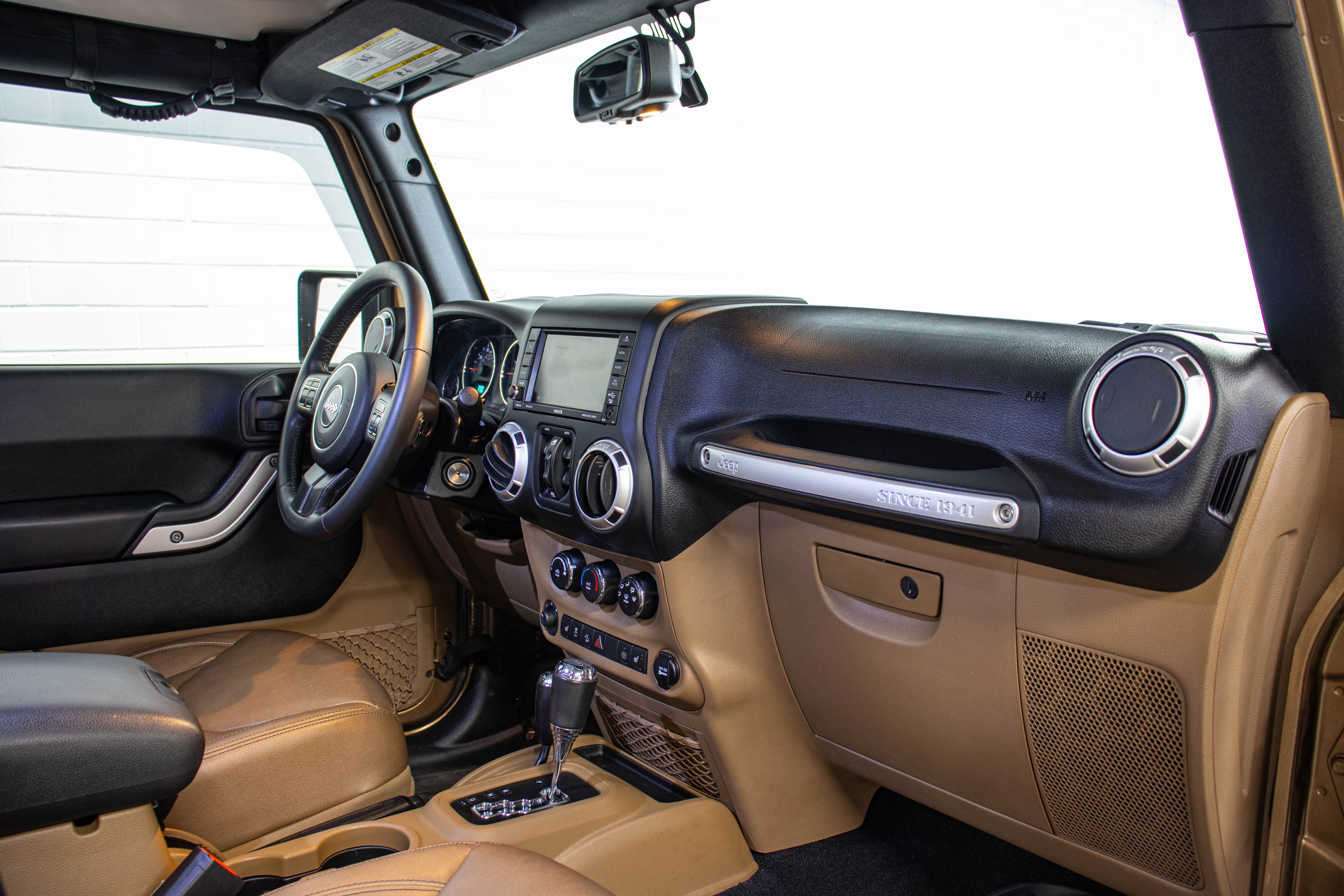 Pre-Owned 2015 Jeep Wrangler JKUR Hard Top Copper Brown - SOLD
