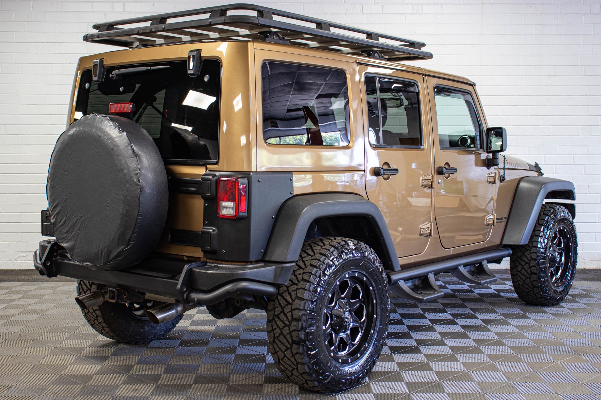 Pre-Owned 2015 Jeep Wrangler JKUR Hard Top Copper Brown - SOLD