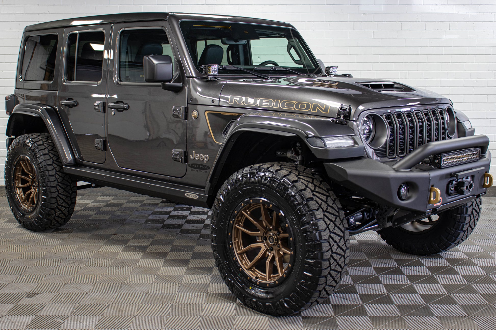 2025 Jeep Wrangler JL Unlimited Rubicon Final Edition 392 Power Top Granite Crystal