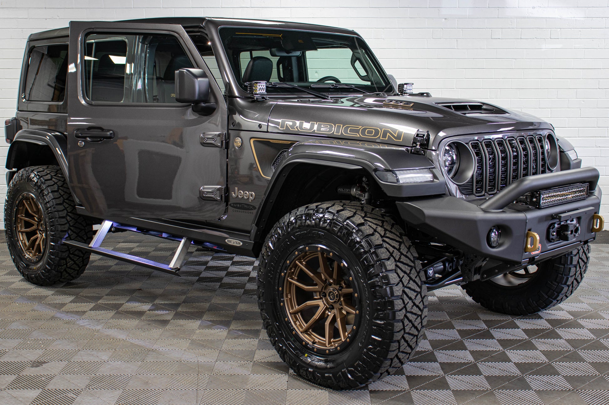 2025 Jeep Wrangler JL Unlimited Rubicon Final Edition 392 Power Top Granite Crystal