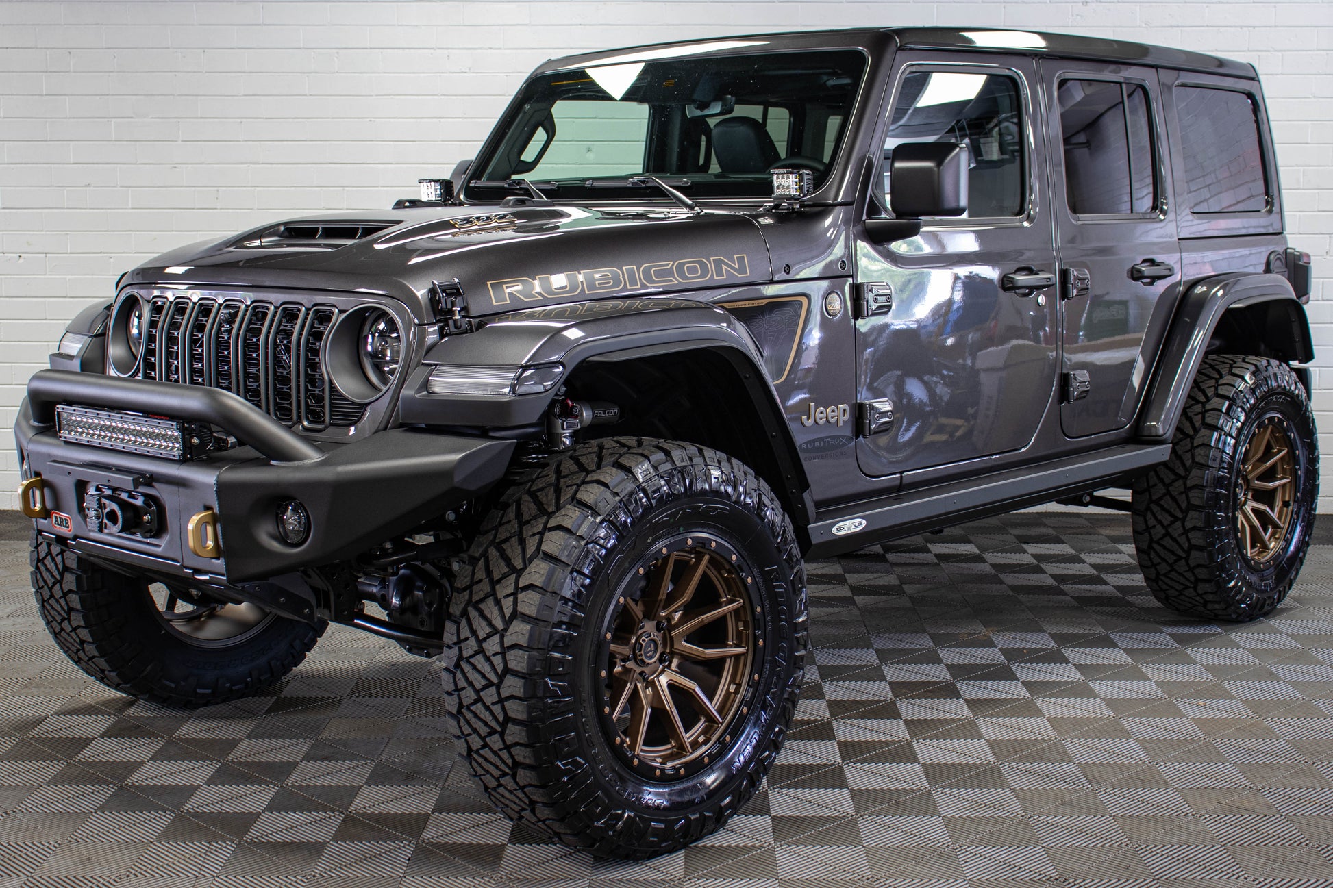 2025 Jeep Wrangler JL Unlimited Rubicon Final Edition 392 Power Top Granite Crystal