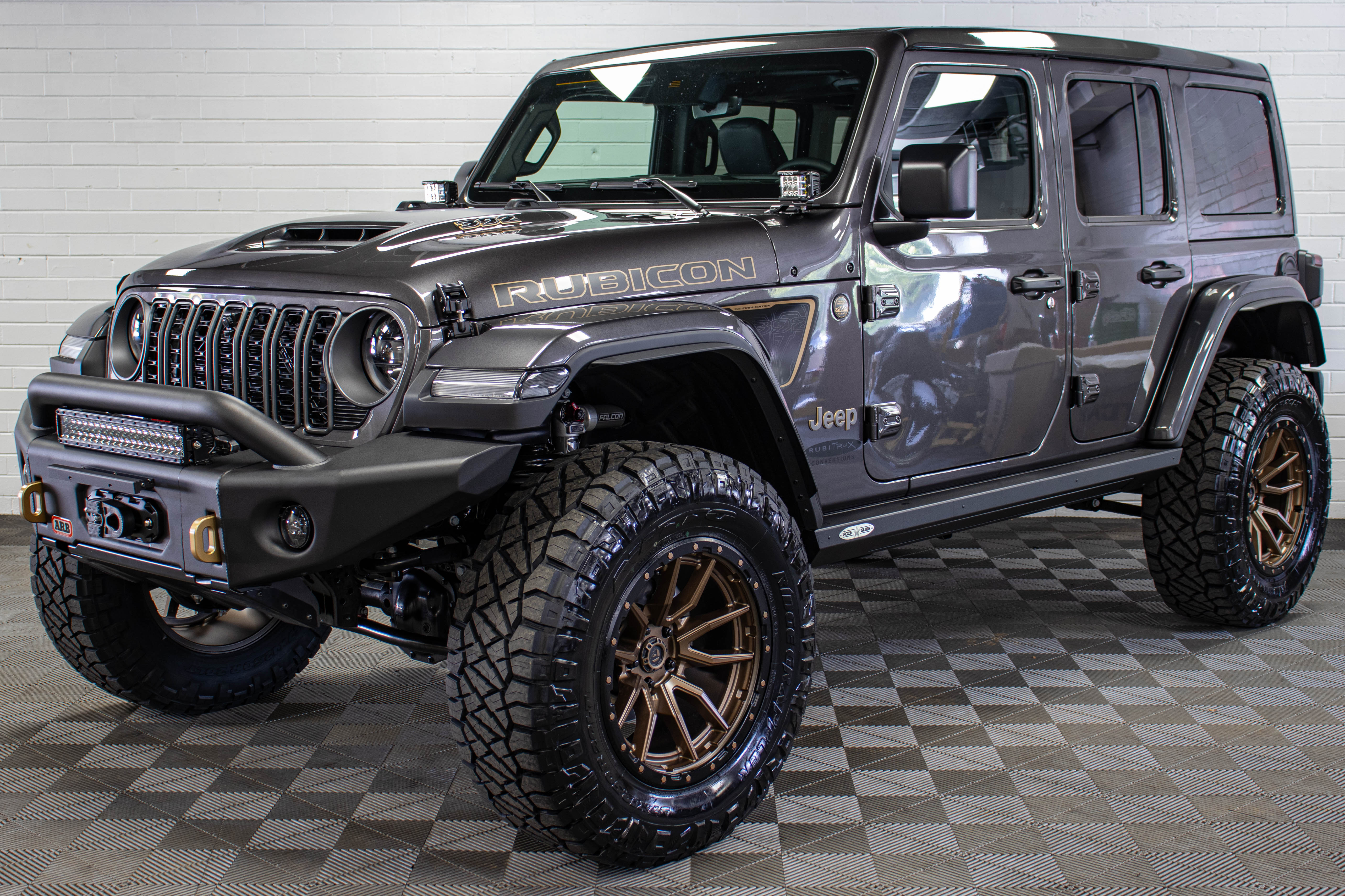 2025 Jeep Wrangler JL Unlimited Rubicon Final Edition 392 Power Top Granite Crystal