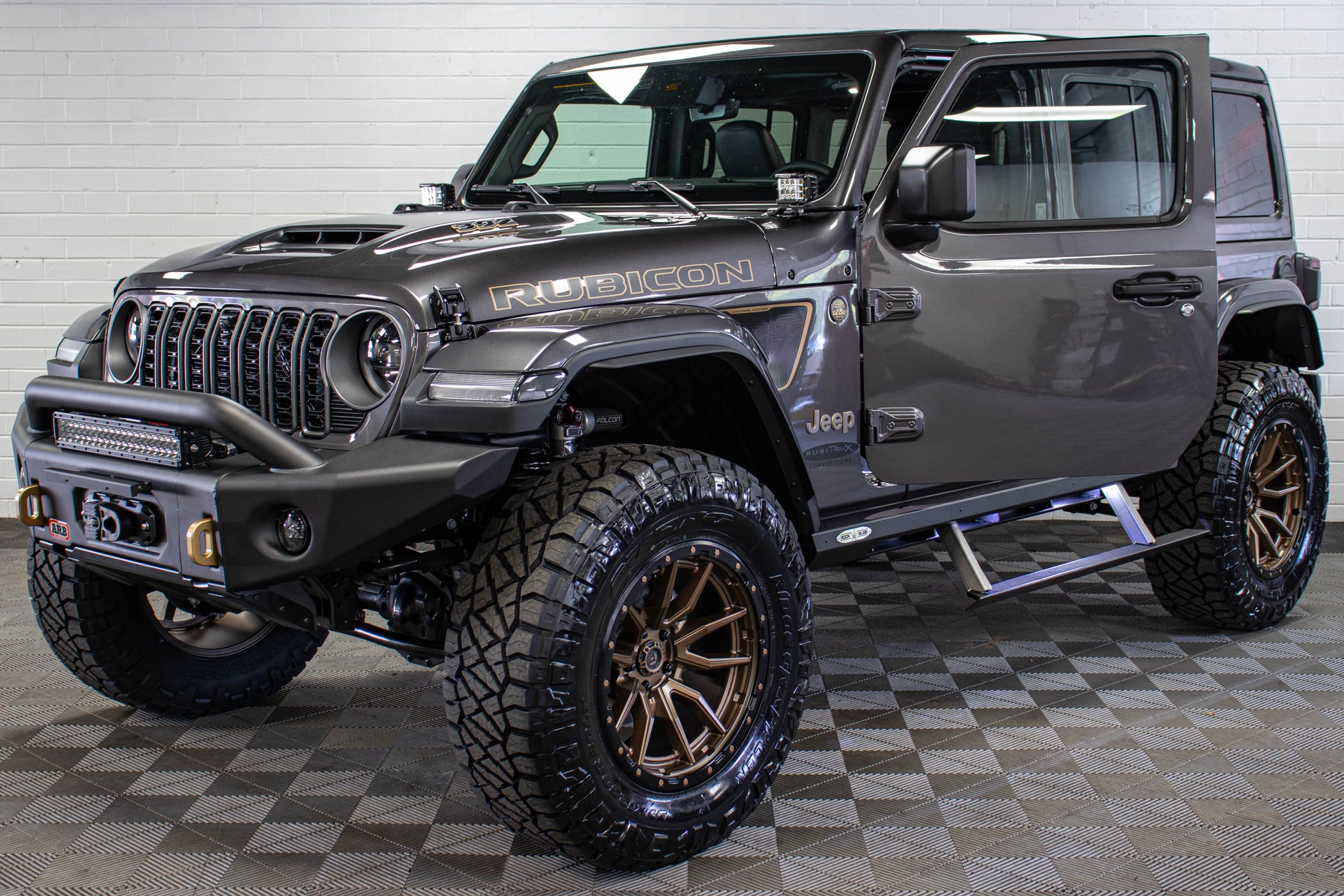 2025 Jeep Wrangler JL Unlimited Rubicon Final Edition 392 Power Top Granite Crystal