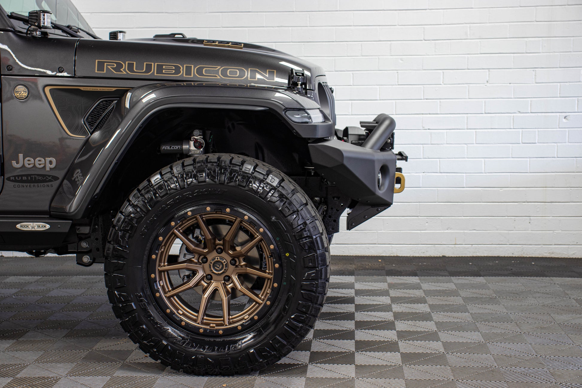 2025 Jeep Wrangler JL Unlimited Rubicon Final Edition 392 Power Top Granite Crystal