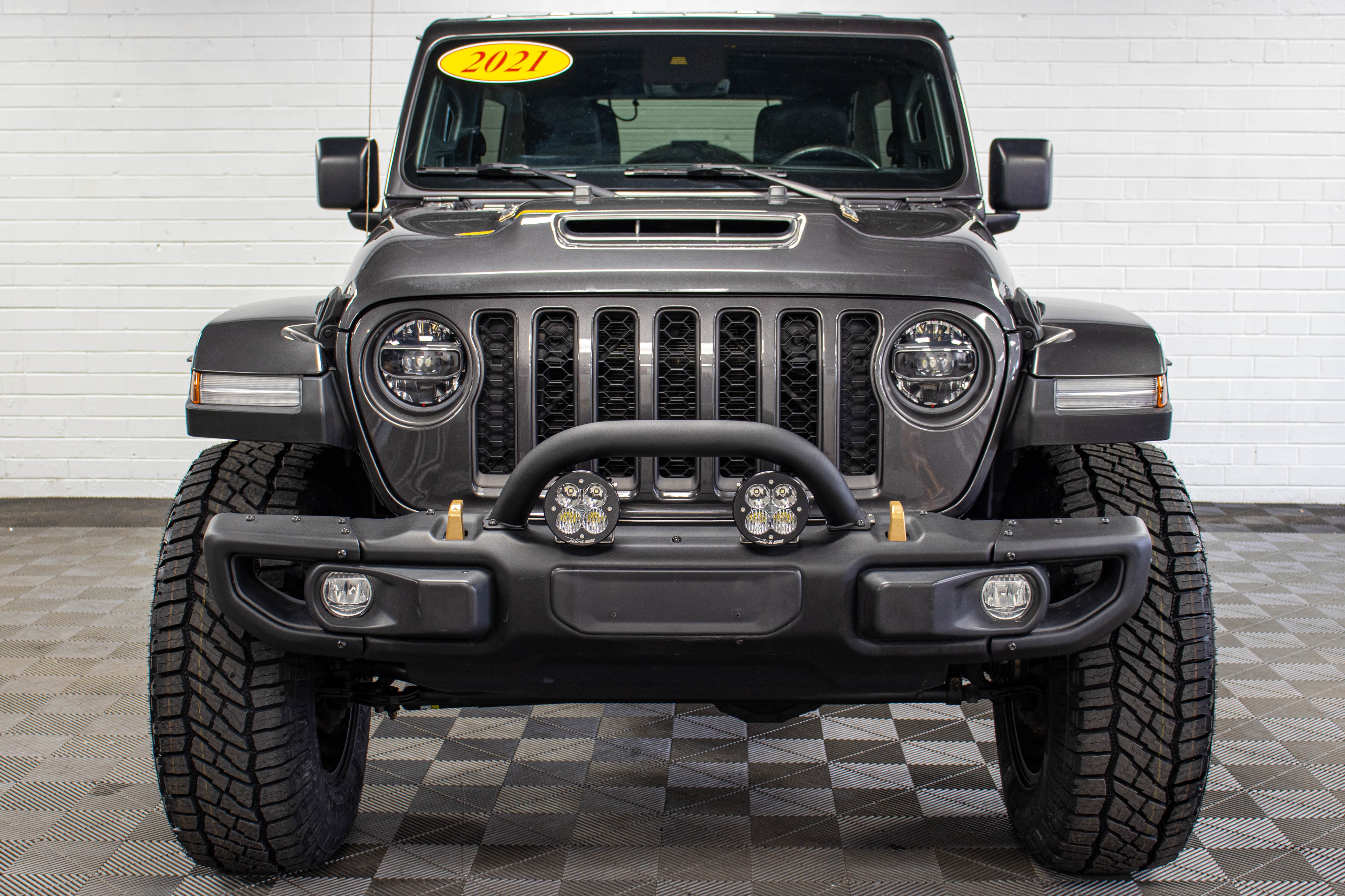 Pre-Owned 2021 Jeep Wrangler JL Unlimited Rubicon 392 Hard Top Granite Crystal, 57k Miles