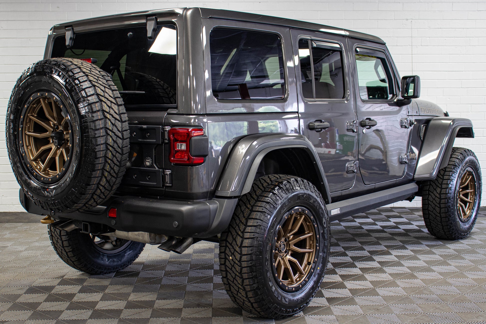 Pre-Owned 2021 Jeep Wrangler JL Unlimited Rubicon 392 Hard Top Granite Crystal, 57k Miles