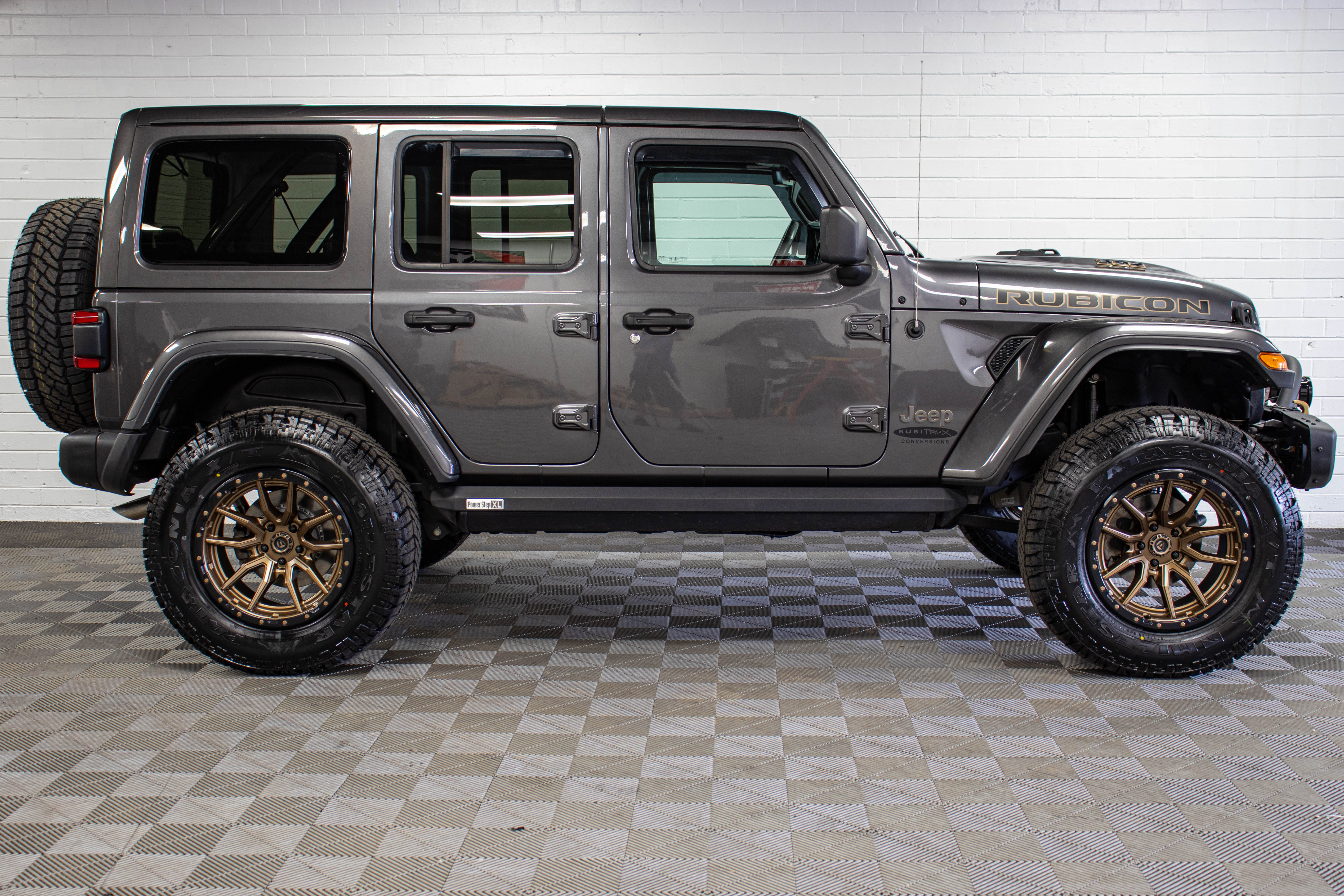 Pre-Owned 2021 Jeep Wrangler JL Unlimited Rubicon 392 Hard Top Granite Crystal, 57k Miles