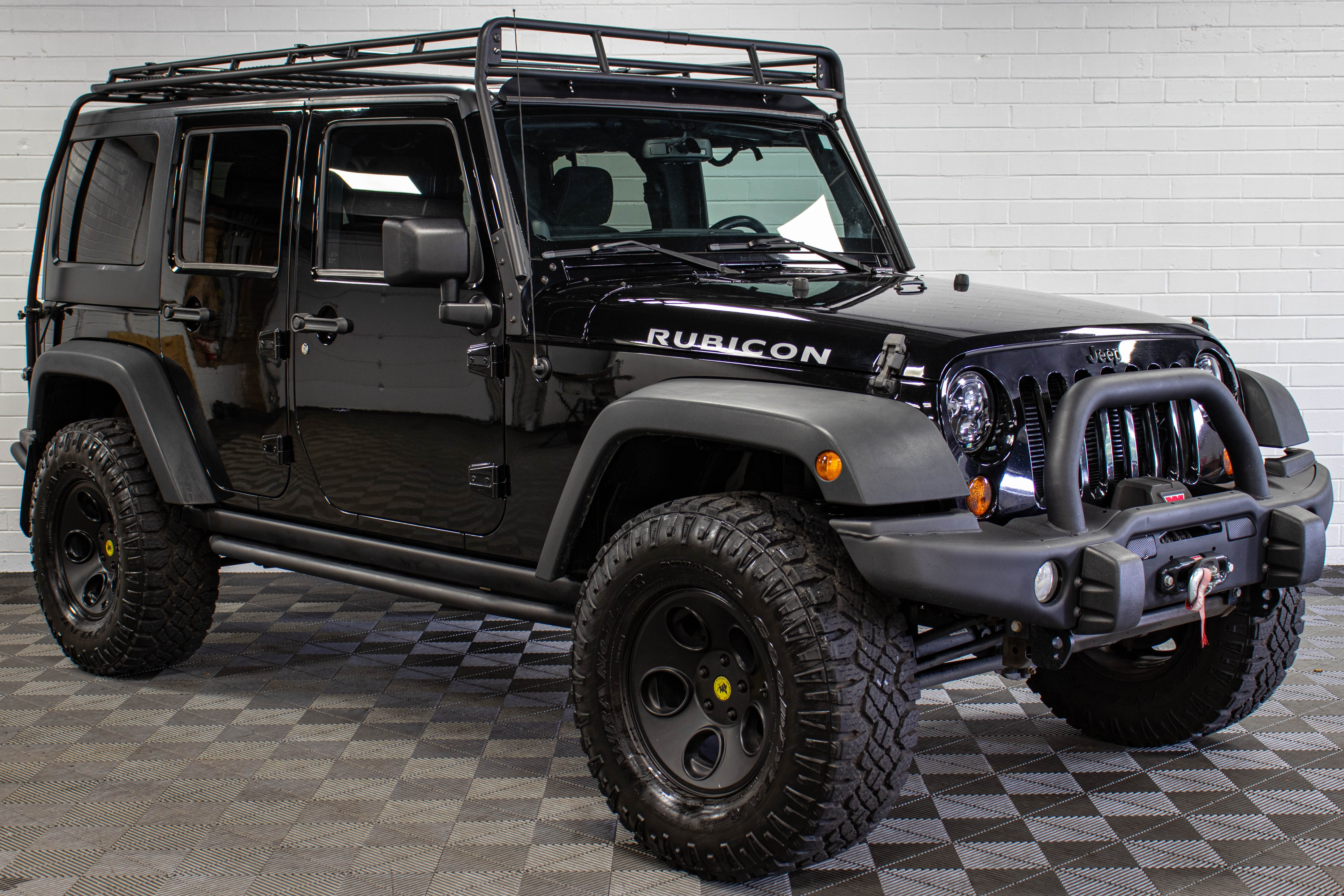 Pre-Owned 2013 Jeep Wrangler JKUR Hard Top Black - SOLD